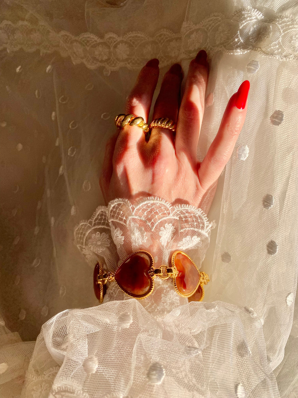Bracciale cuori