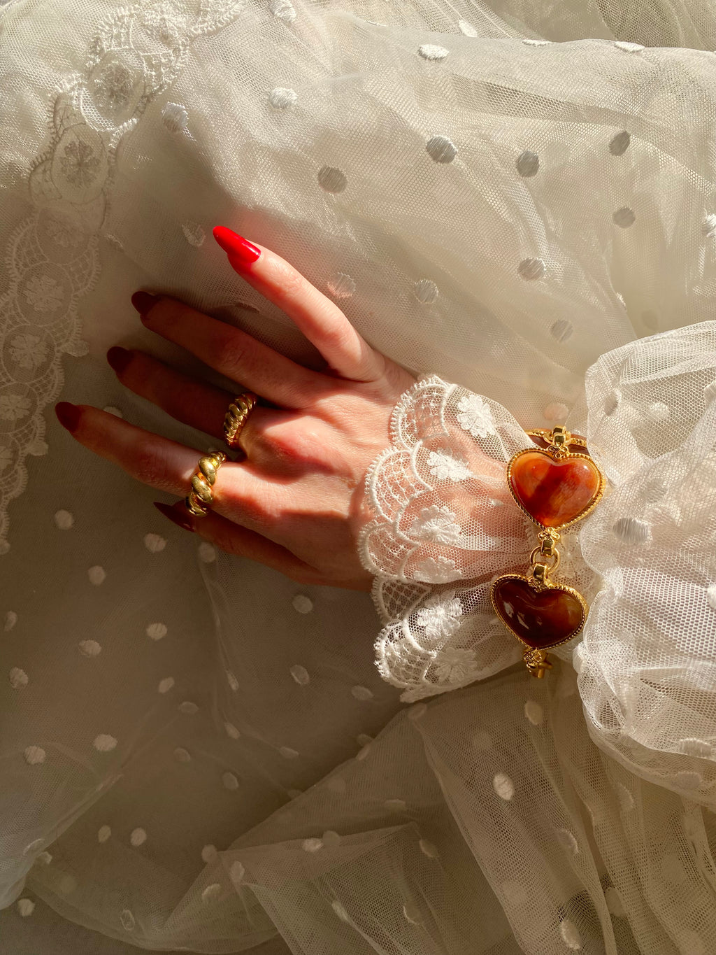 Bracciale cuori