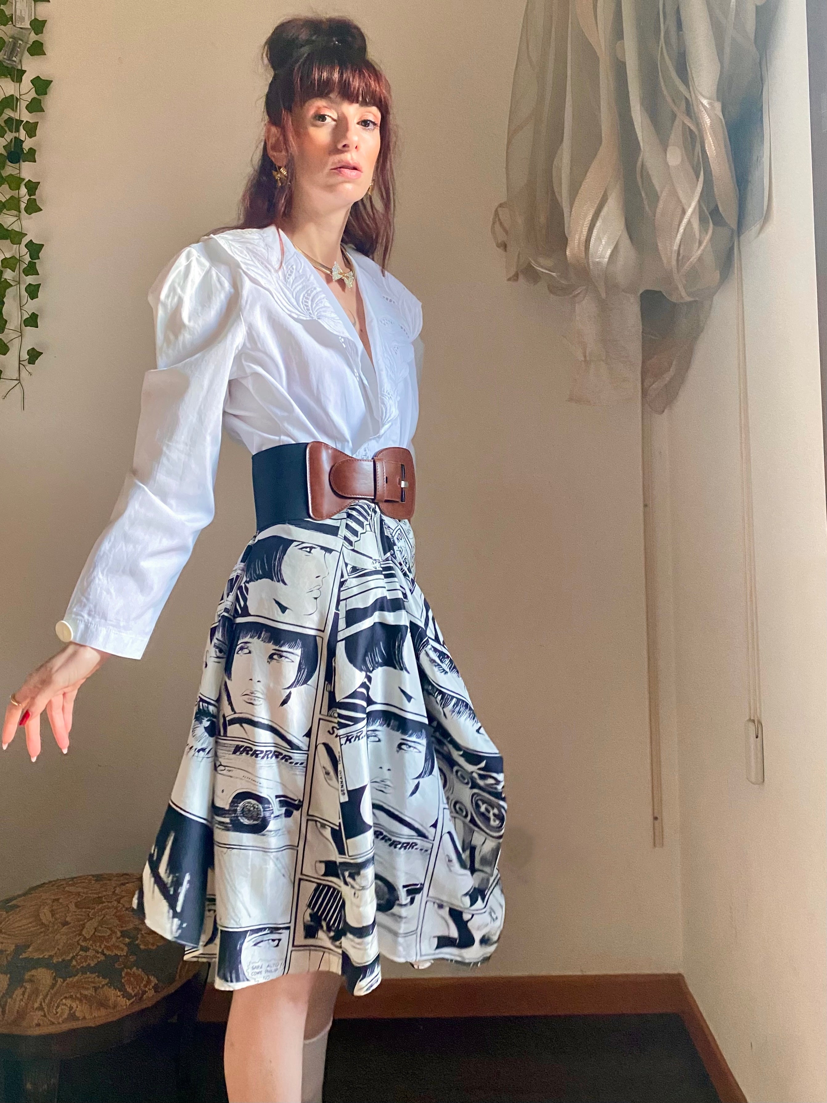 Gonna midi Valentina Guido Crepax by Iceberg