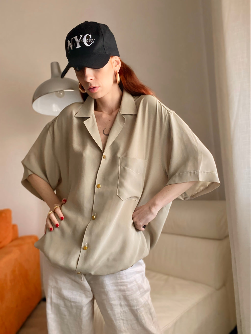 Camicia over salvia