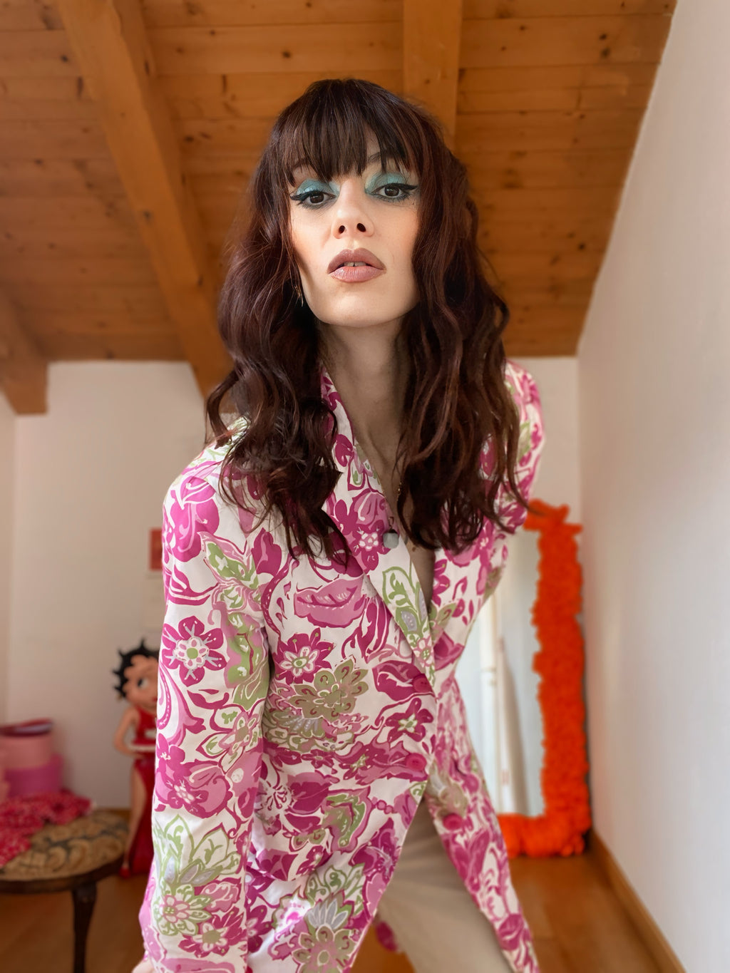 Blazer floreale