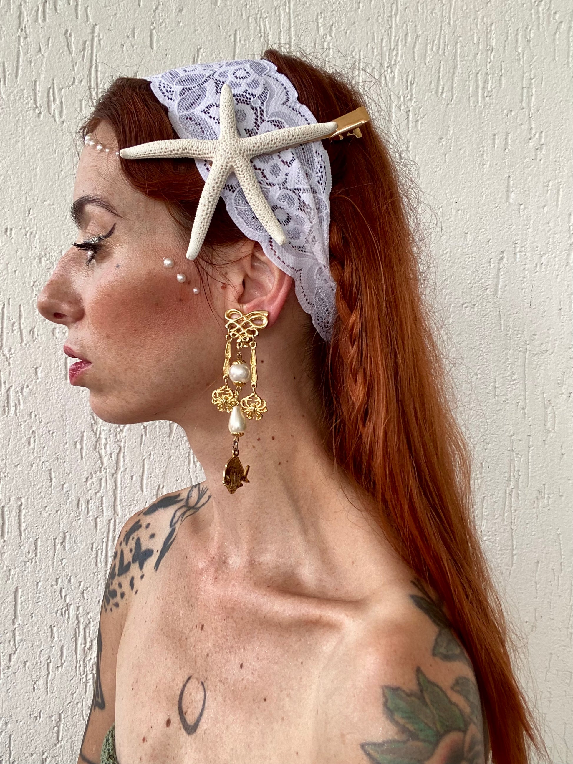 Galatea orecchini pendenti a clip