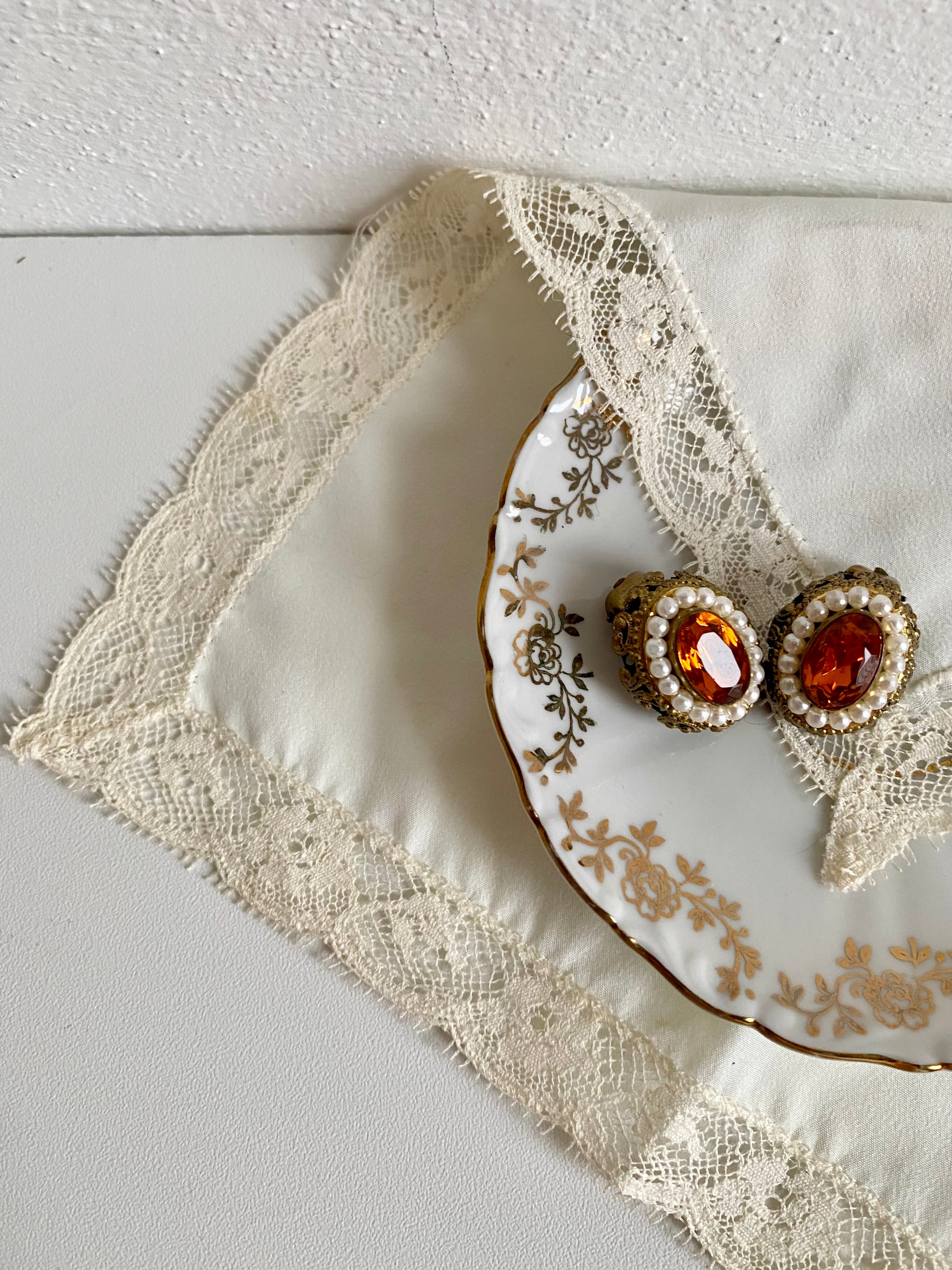 Orecchini a bottone Vittoriani