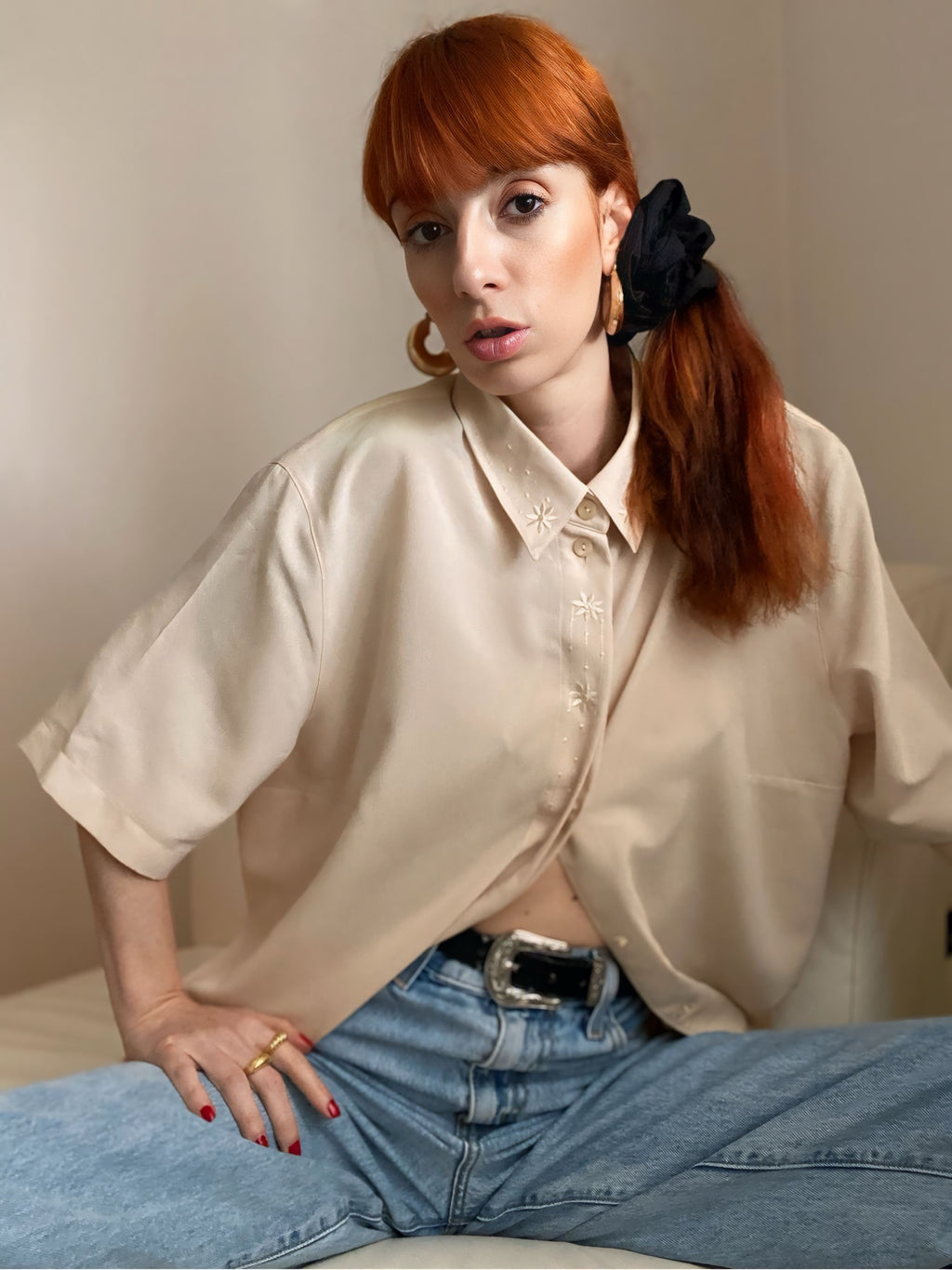 Camicia sabbia