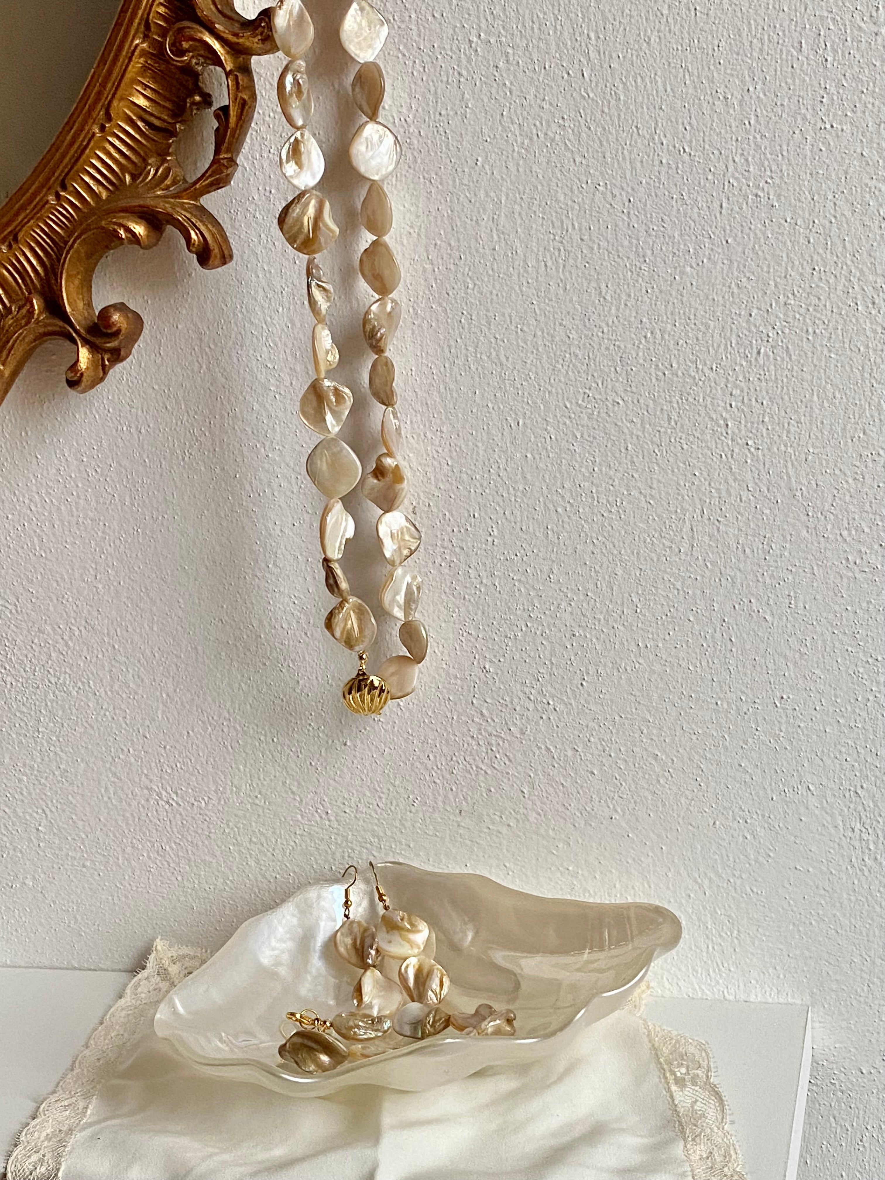 MAREA Parure pure nacre