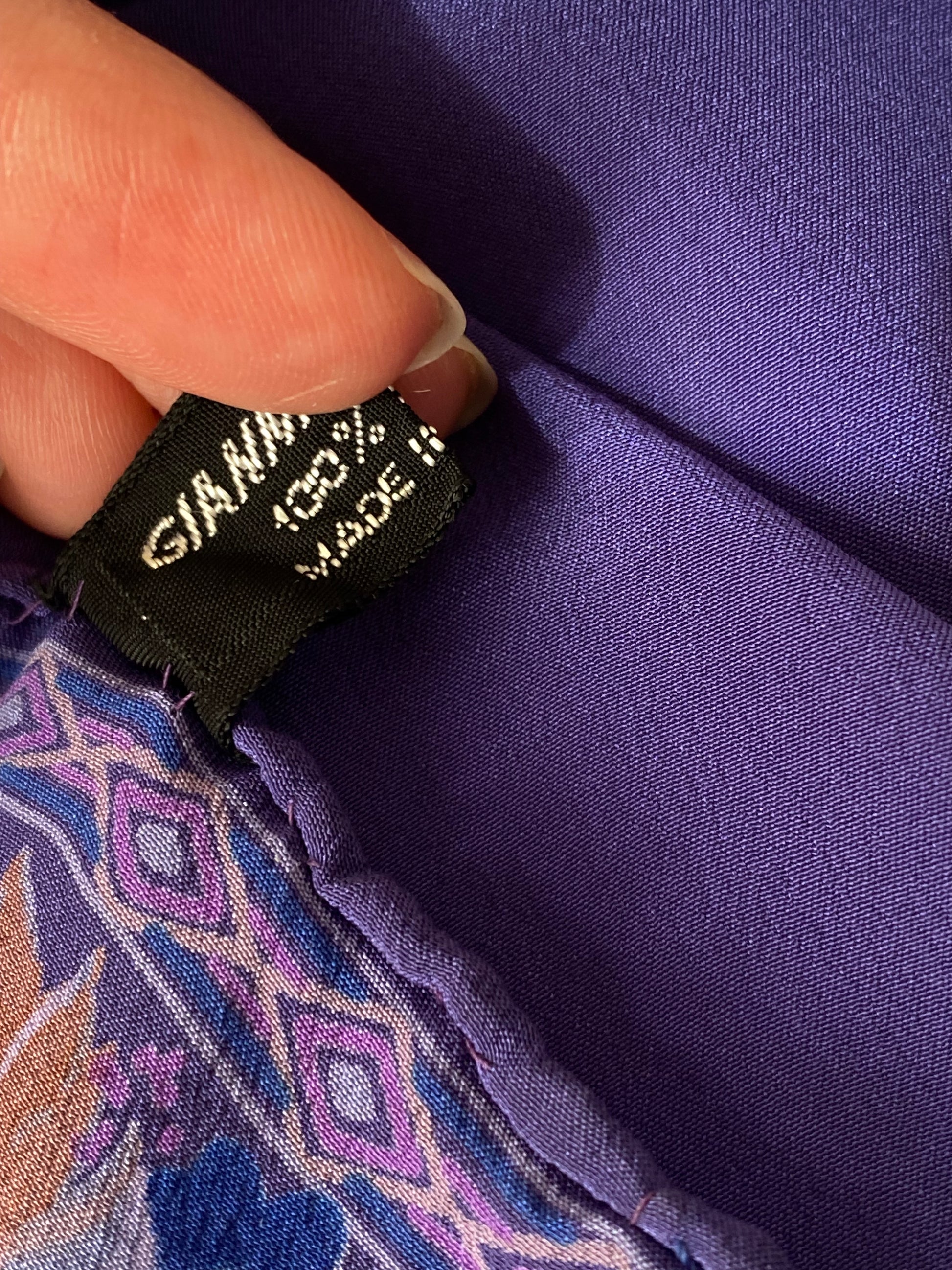 Gianni Versace Foulard floreale