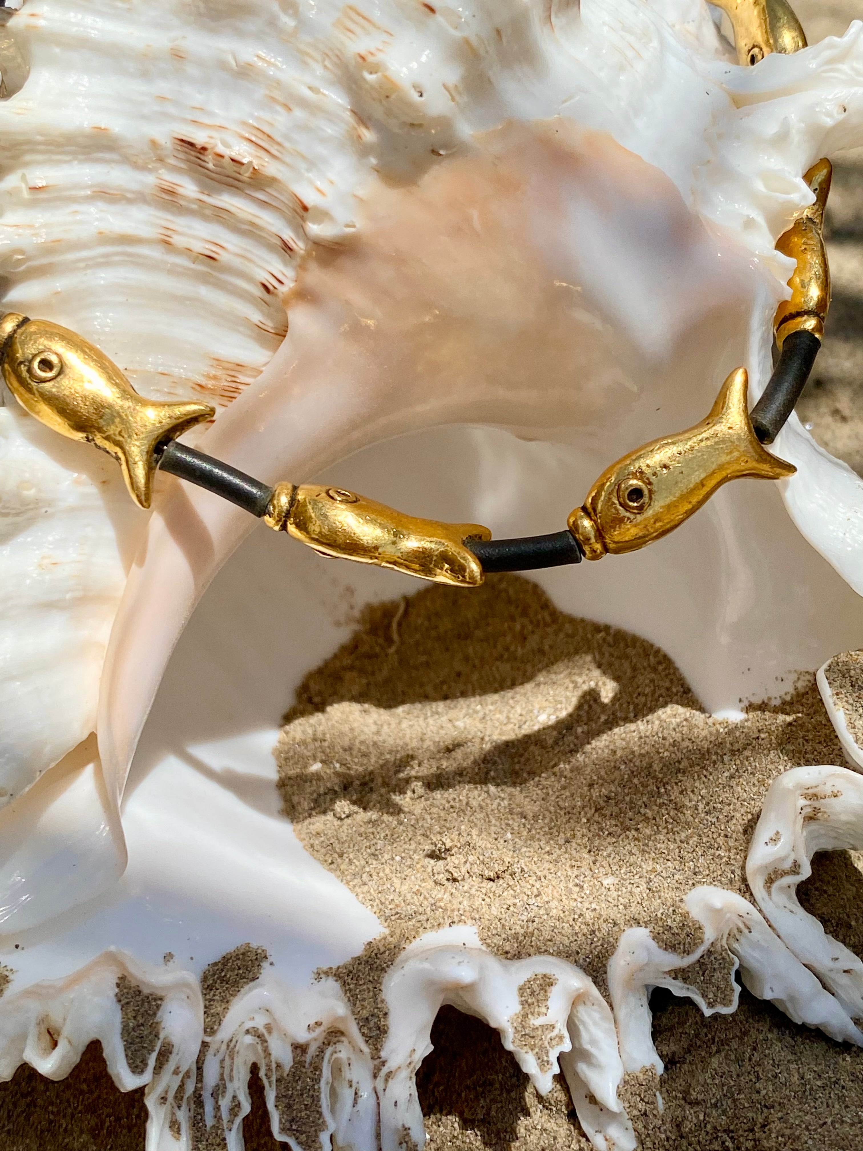 LAGUNA Collana girocollo con pesciolini