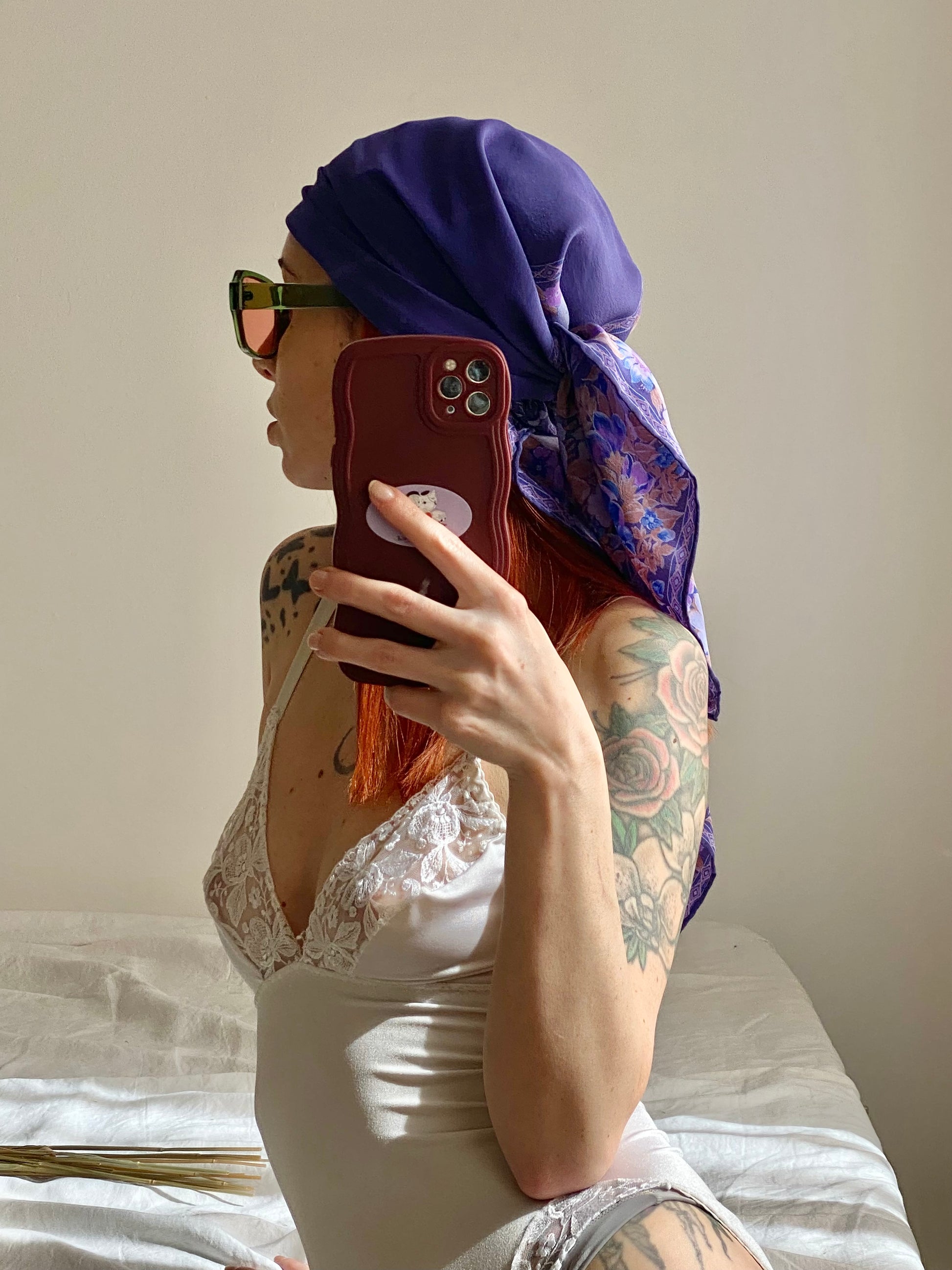 Gianni Versace Foulard floreale