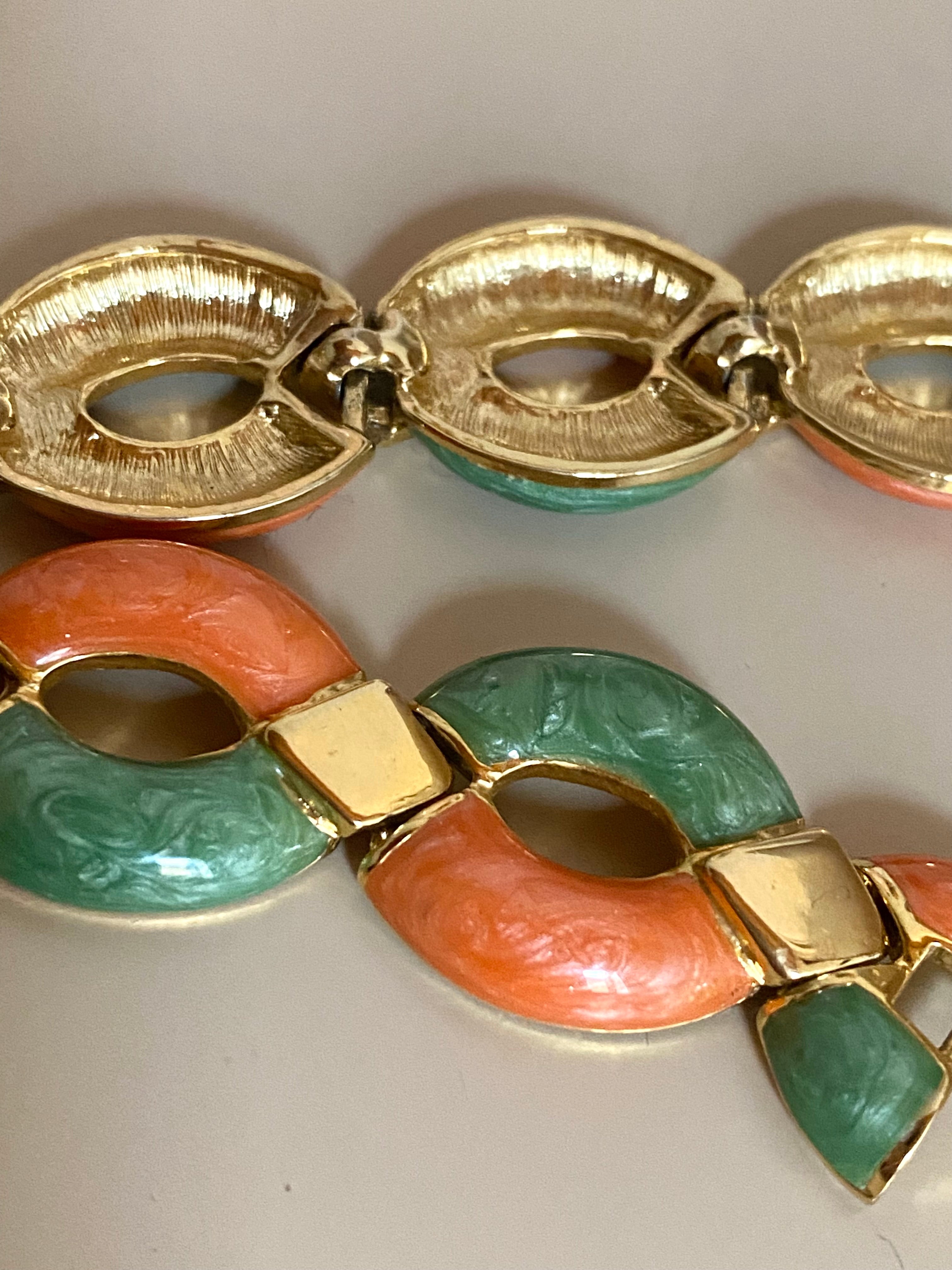 Ensemble émaillé années 60