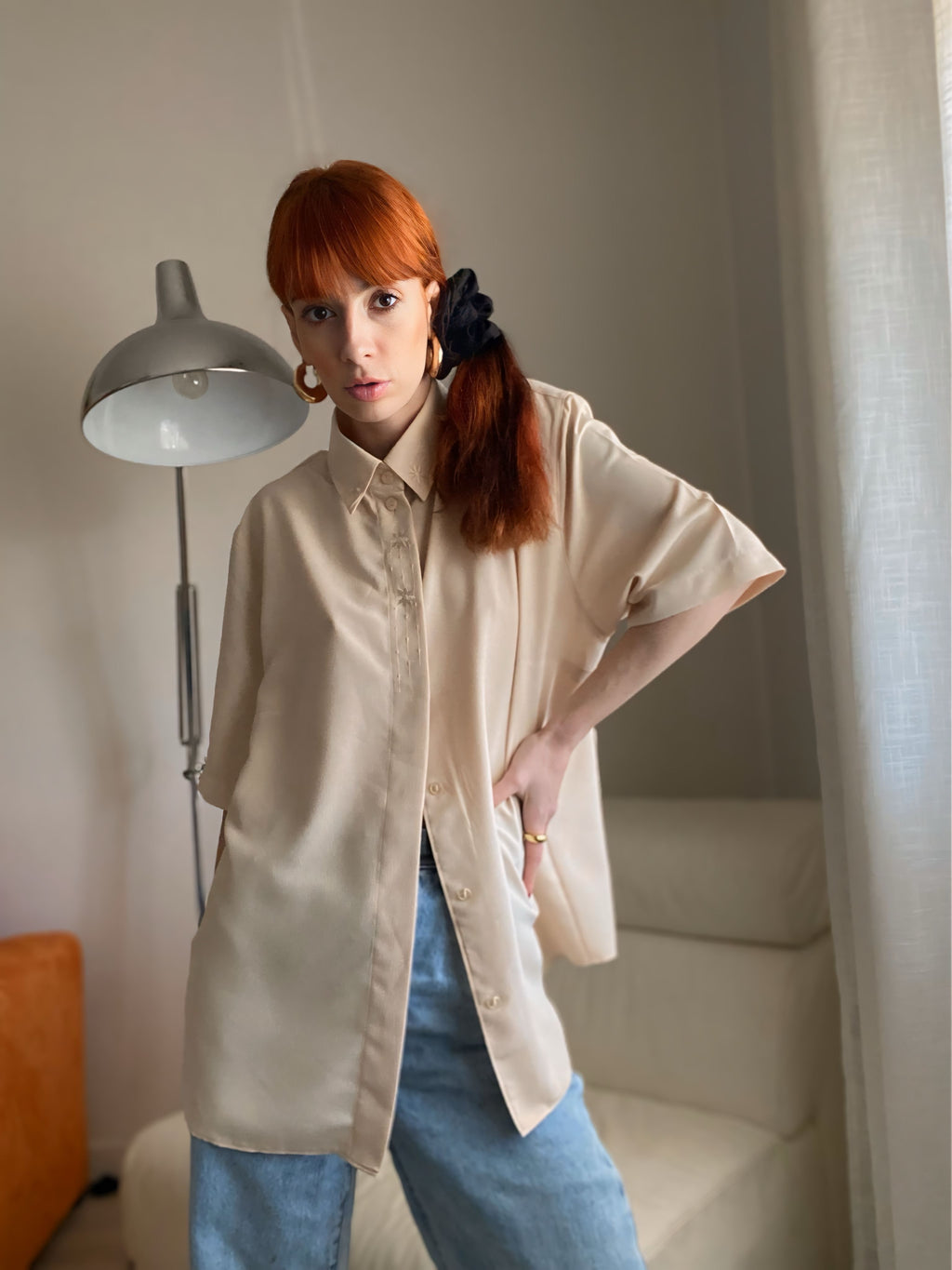 Camicia sabbia