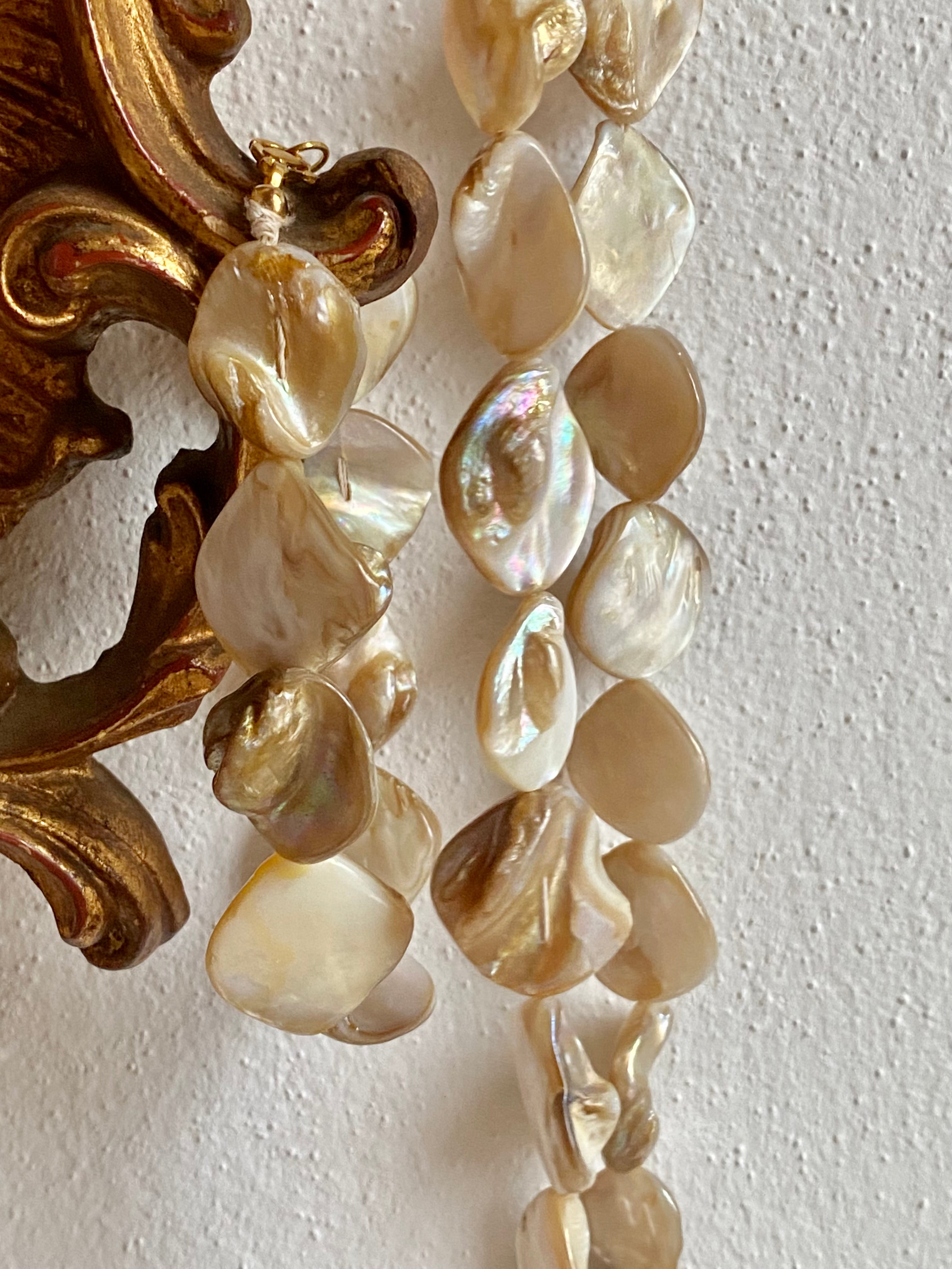 MAREA Parure in pura madreperla