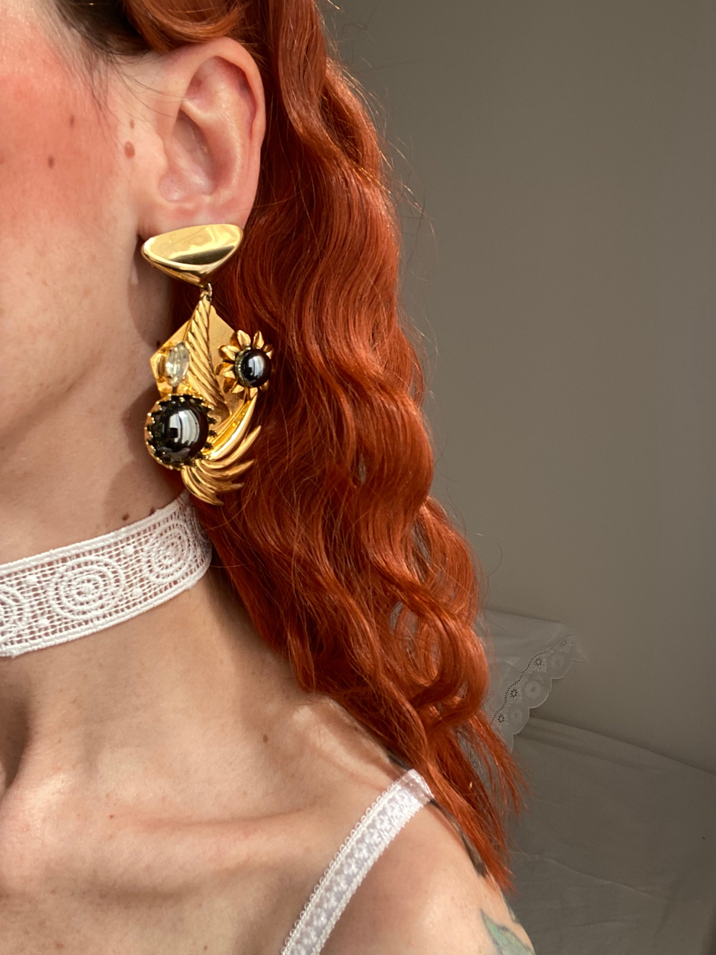 Maxi orecchini anni ‘80s