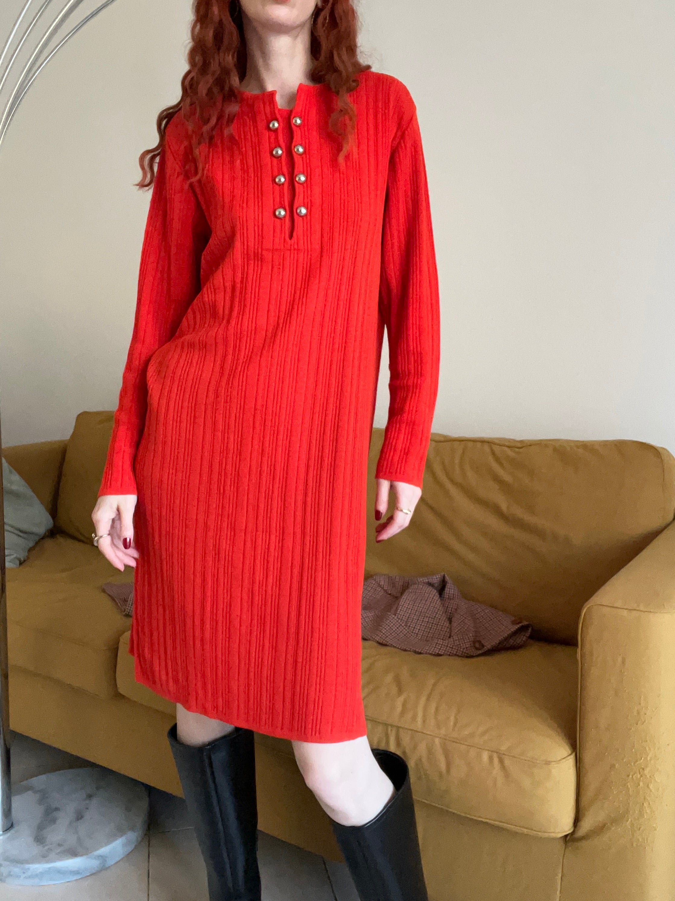 Abito Fendissime corallo