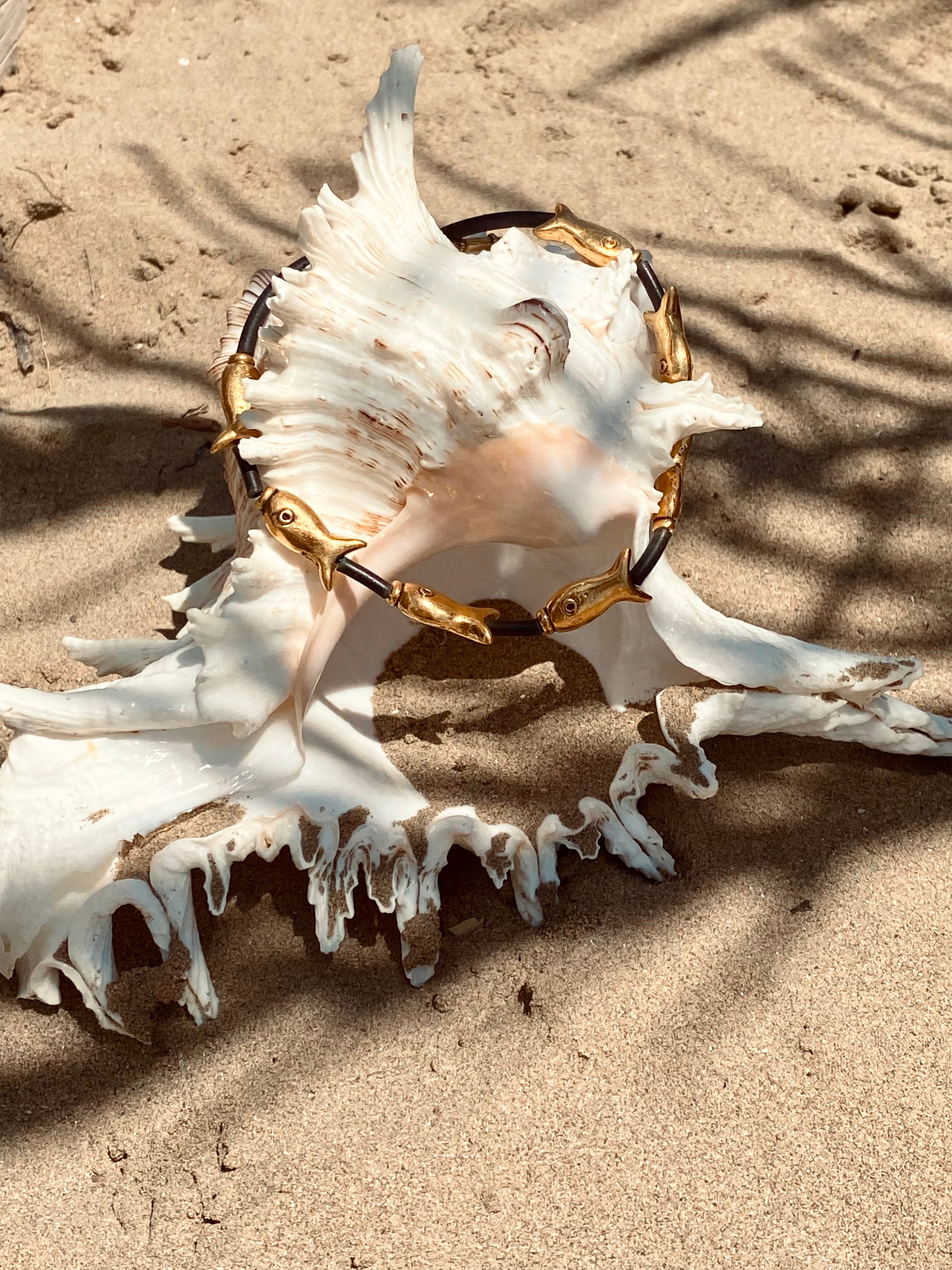 LAGUNA Collana girocollo con pesciolini