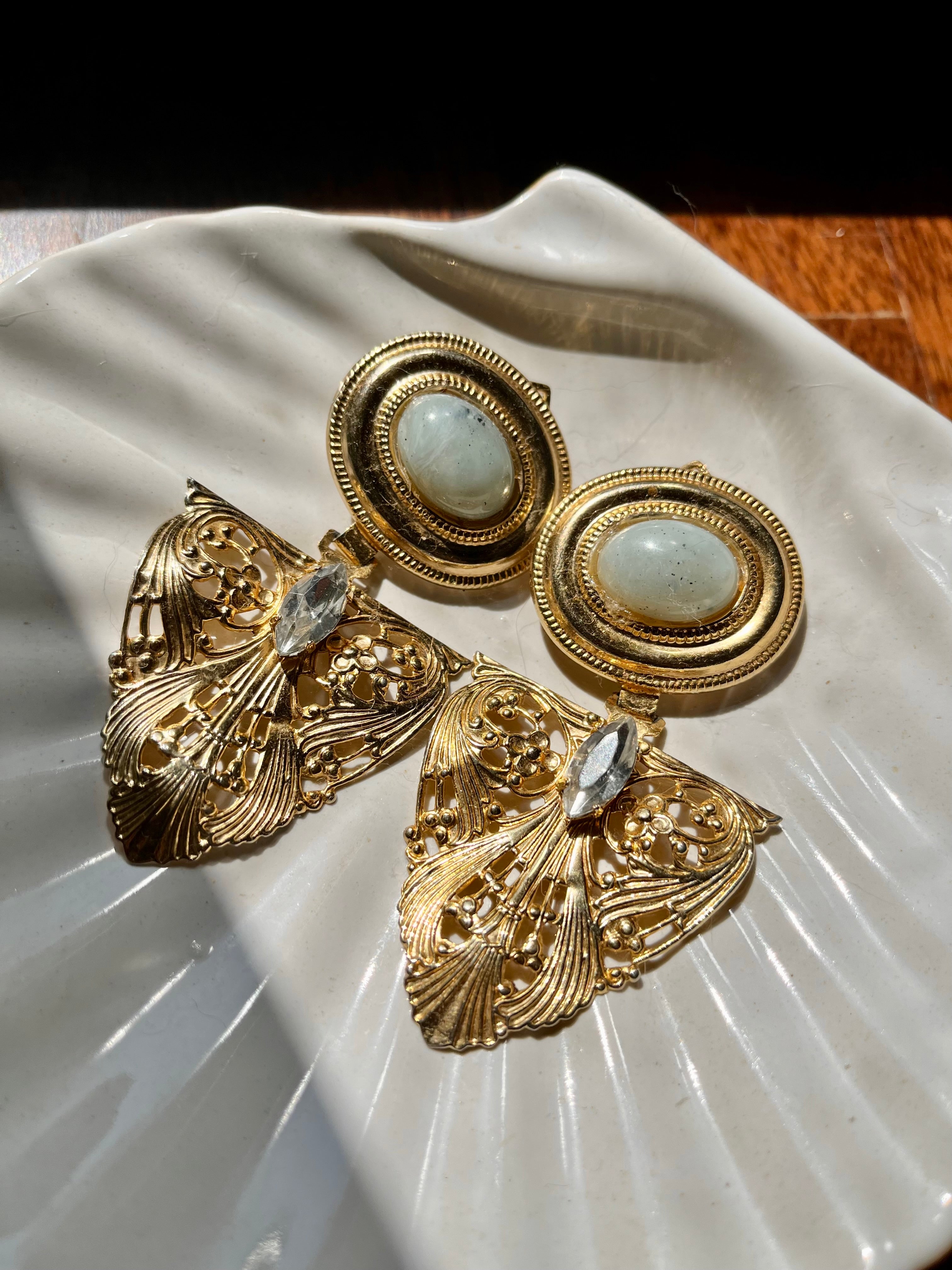 Boucles d'oreilles clips Vénus