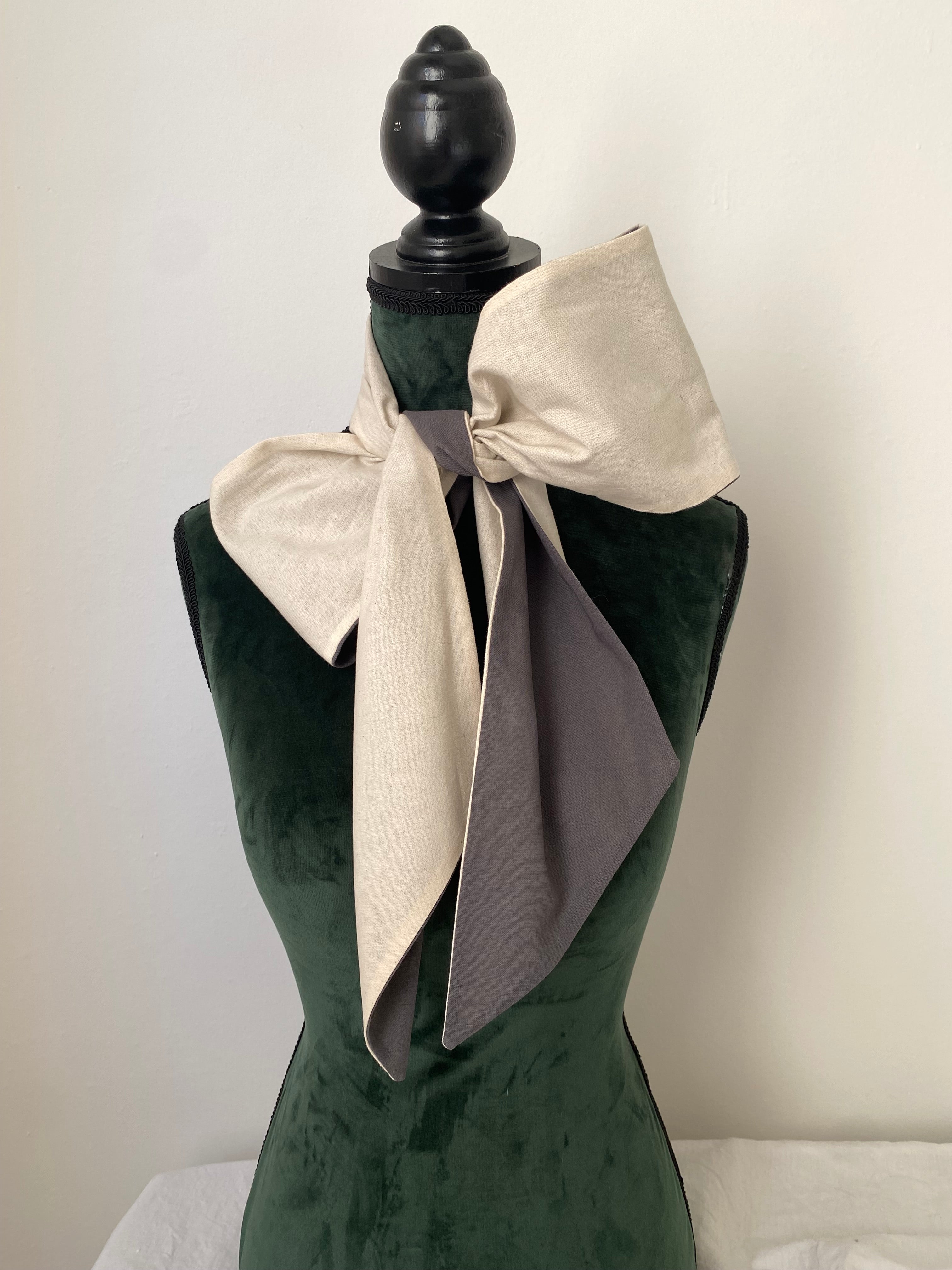 Fiocco sartoriale double face