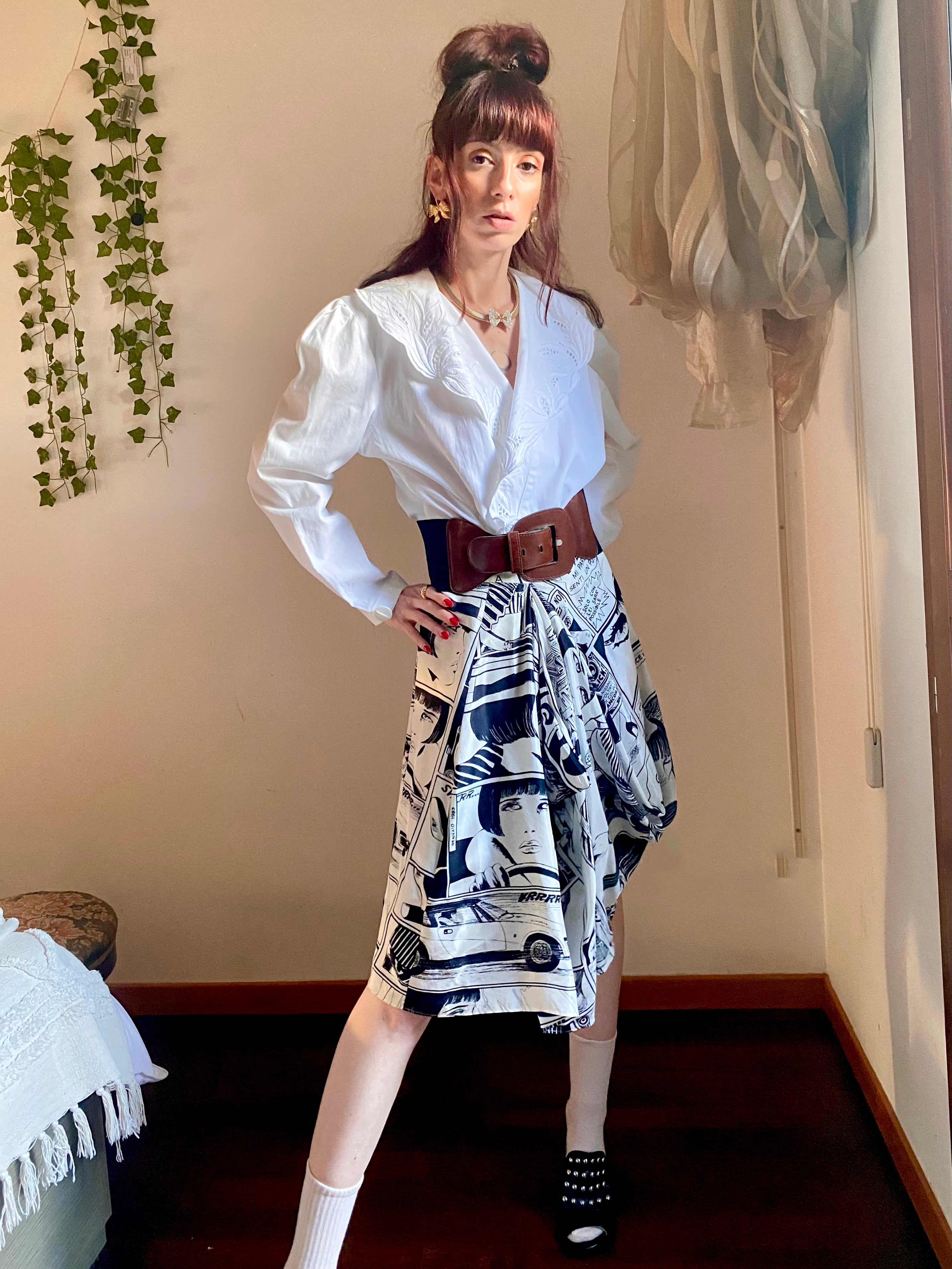 Gonna midi Valentina Guido Crepax by Iceberg