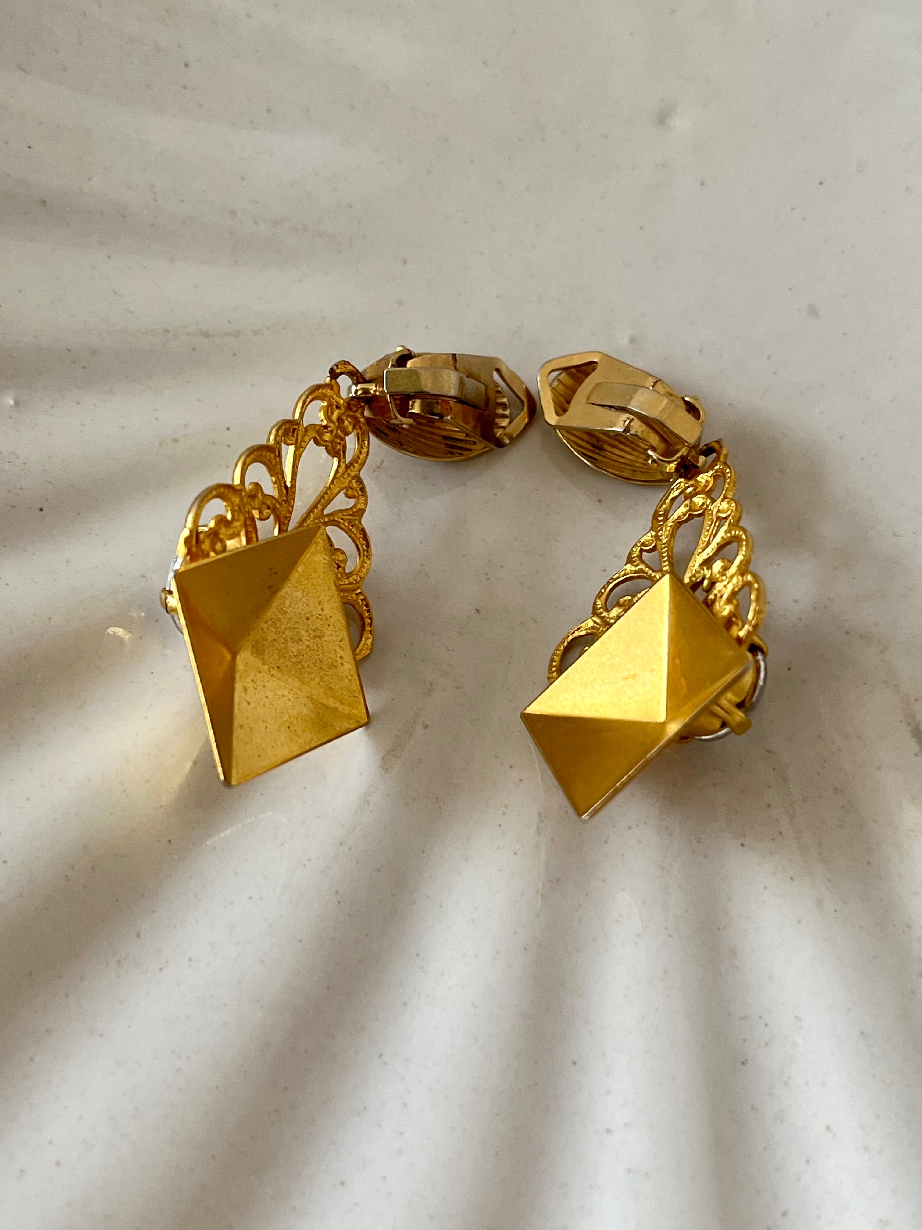 Rombo orecchini a clip