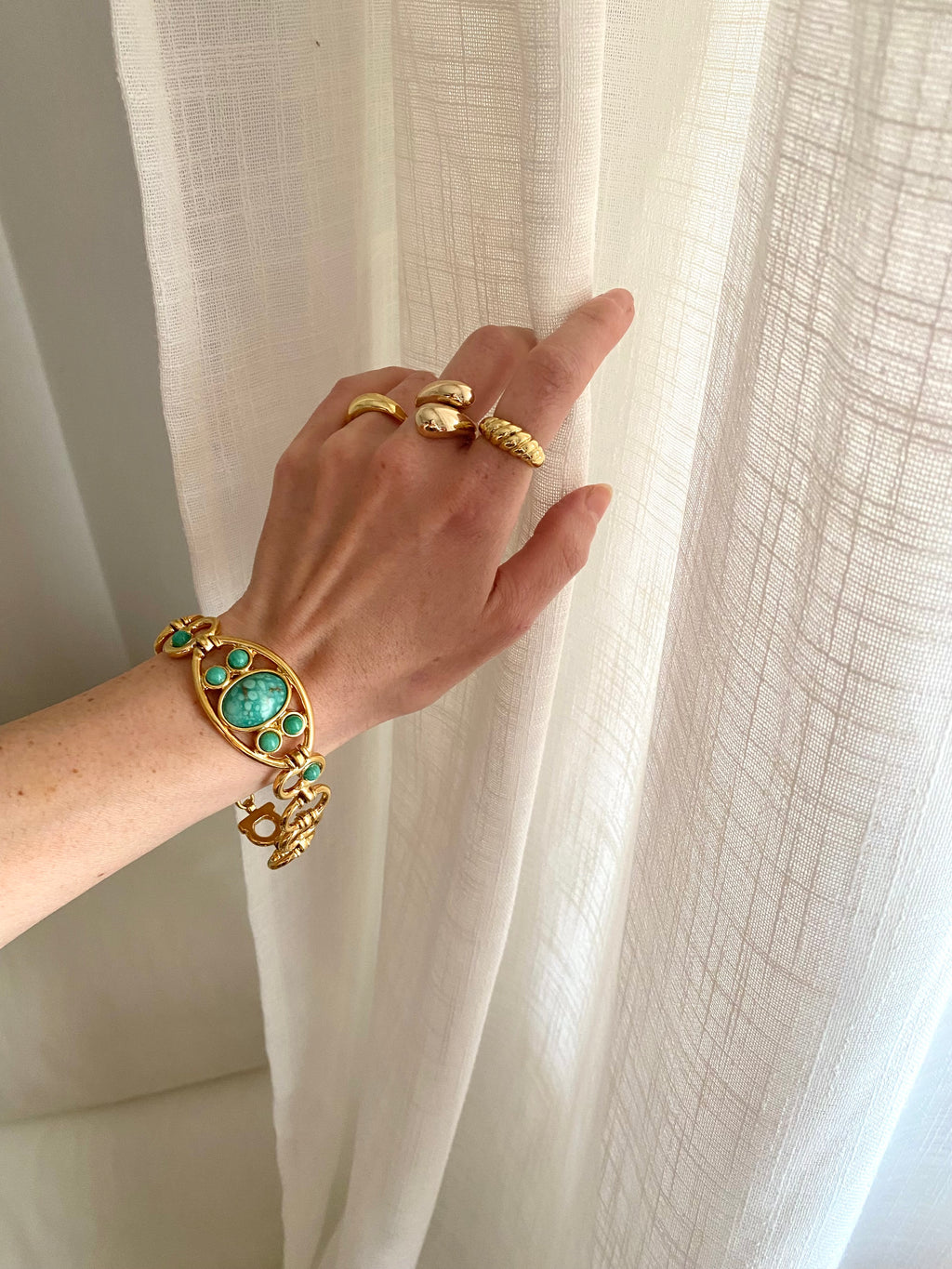 PARTENOPE bracciale smeraldo