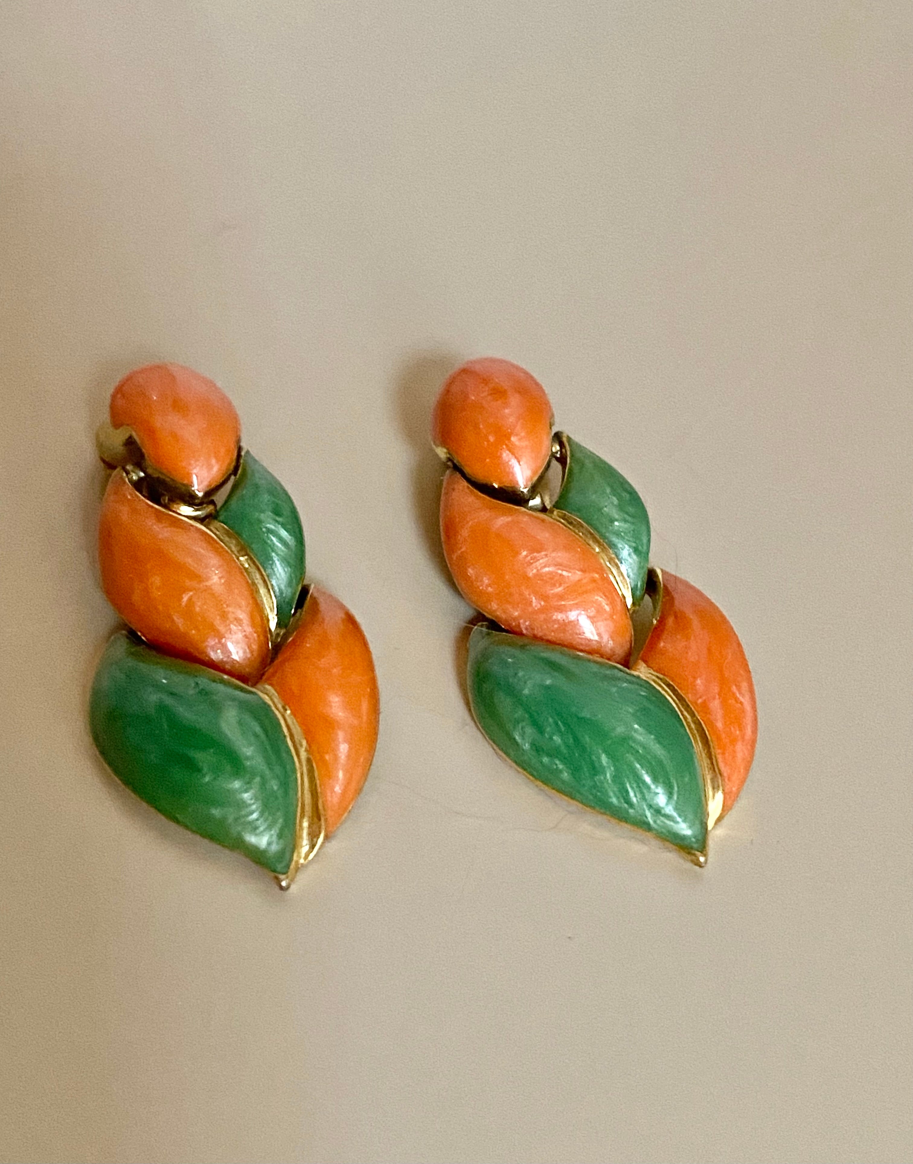 Ensemble émaillé années 60