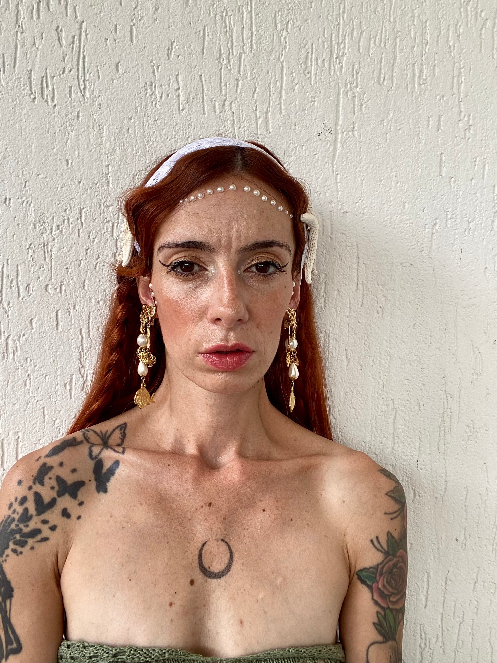 Galatea orecchini pendenti a clip