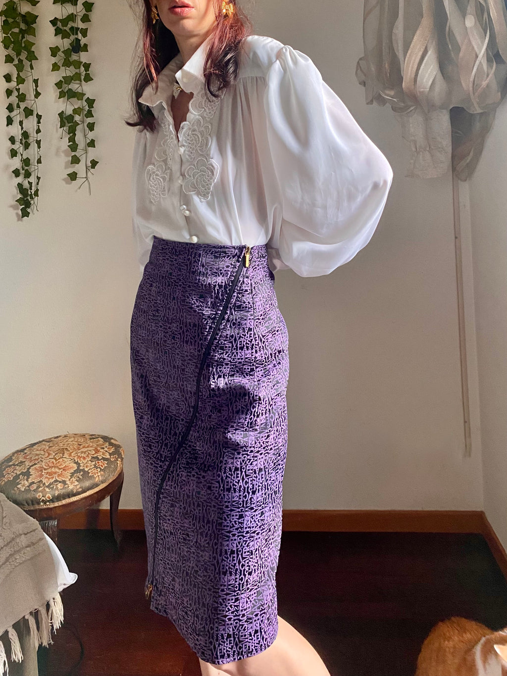 Gonna Versace midi