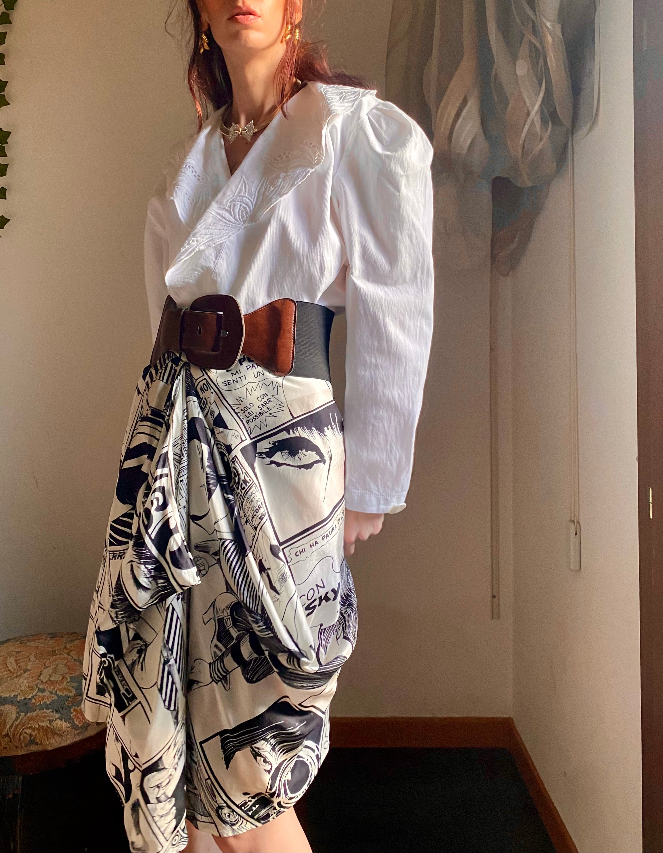 Gonna midi Valentina Guido Crepax by Iceberg