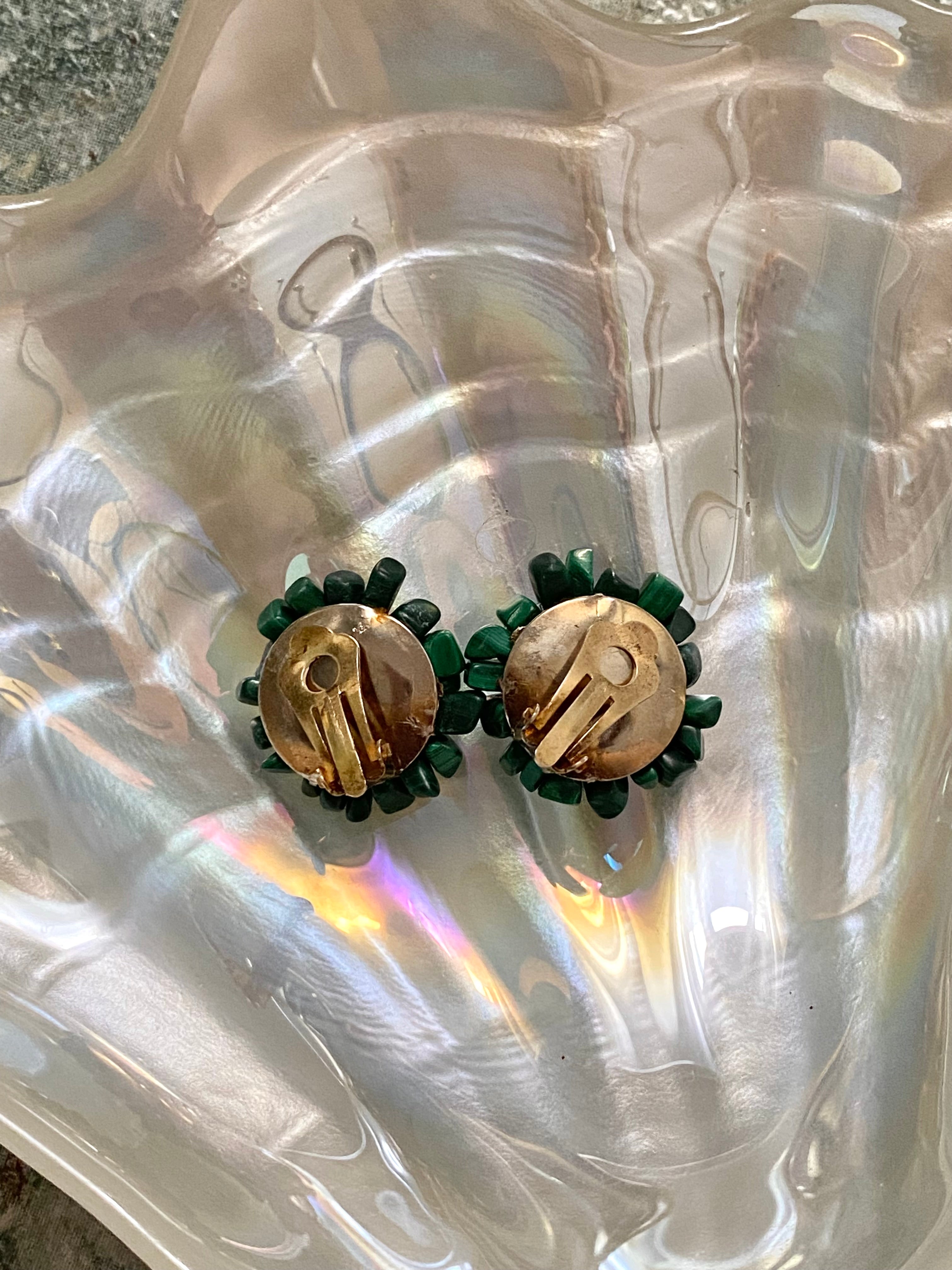 SMERALDO orecchini in pietre vere