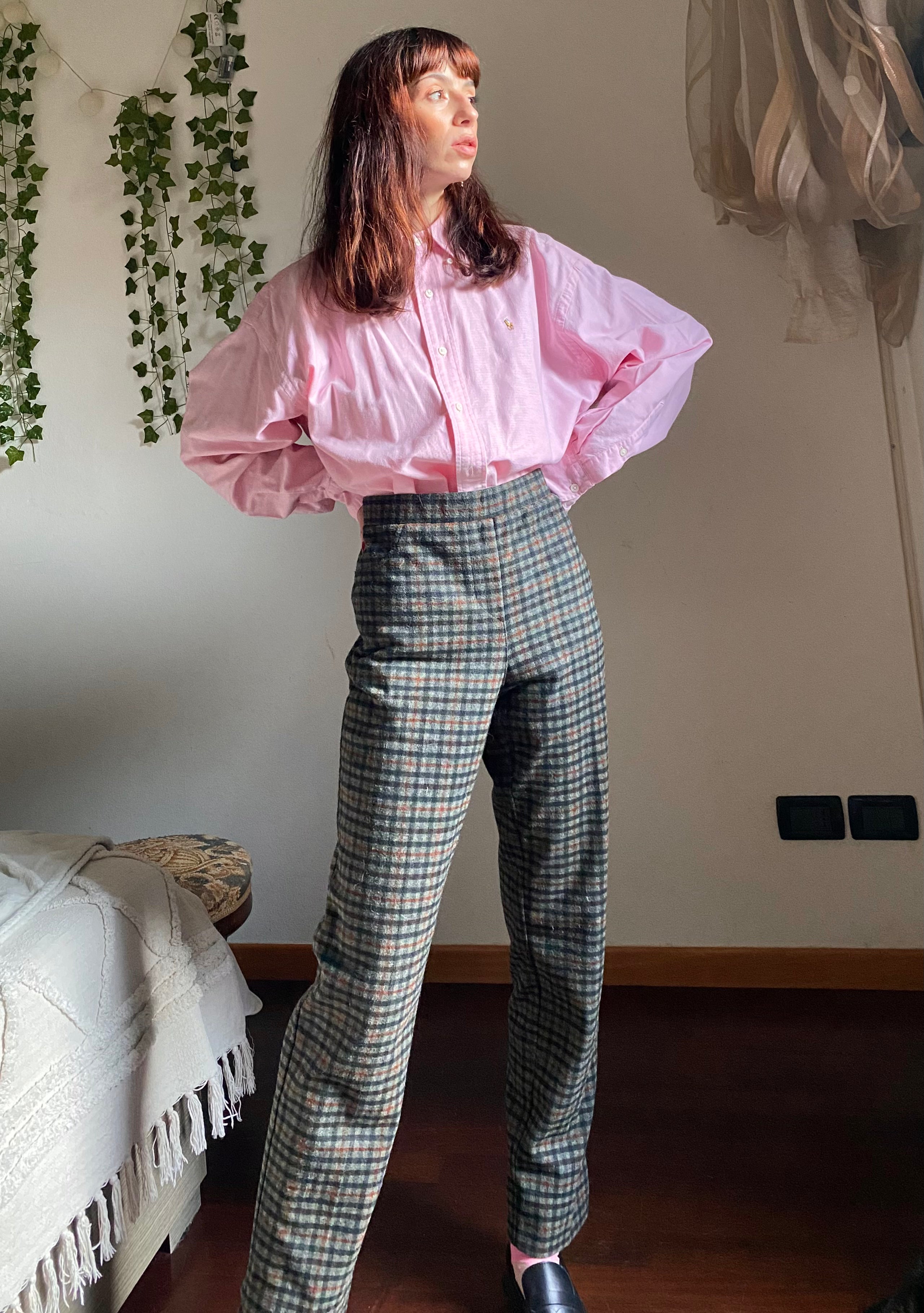 Carla Ferroni Pantalon Vichy