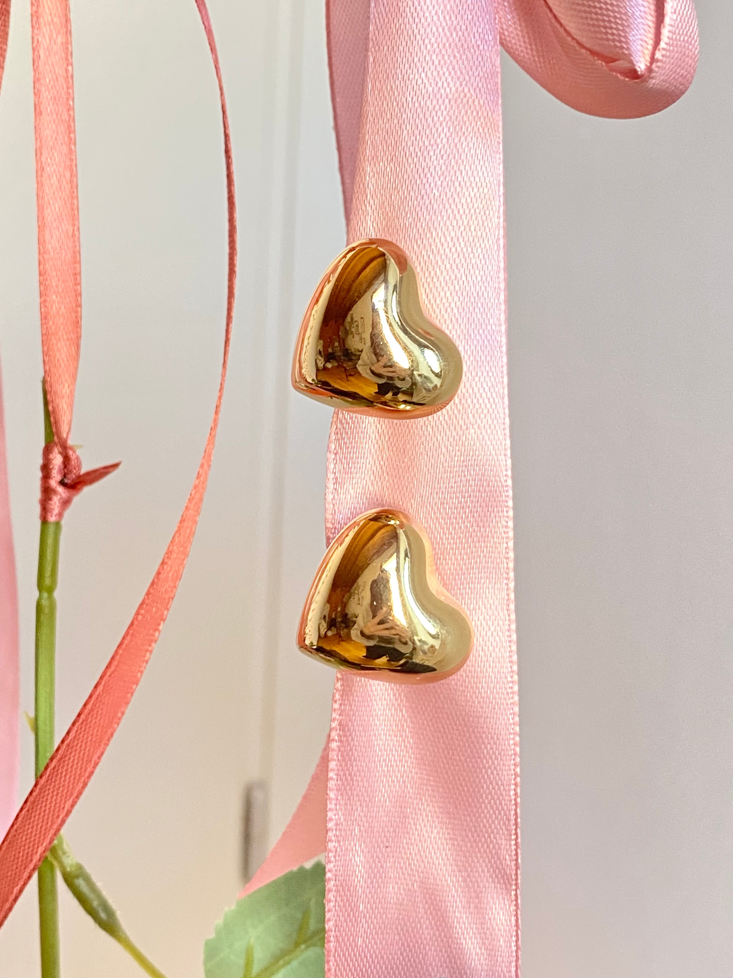 Amore, unico amore orecchini a cuore