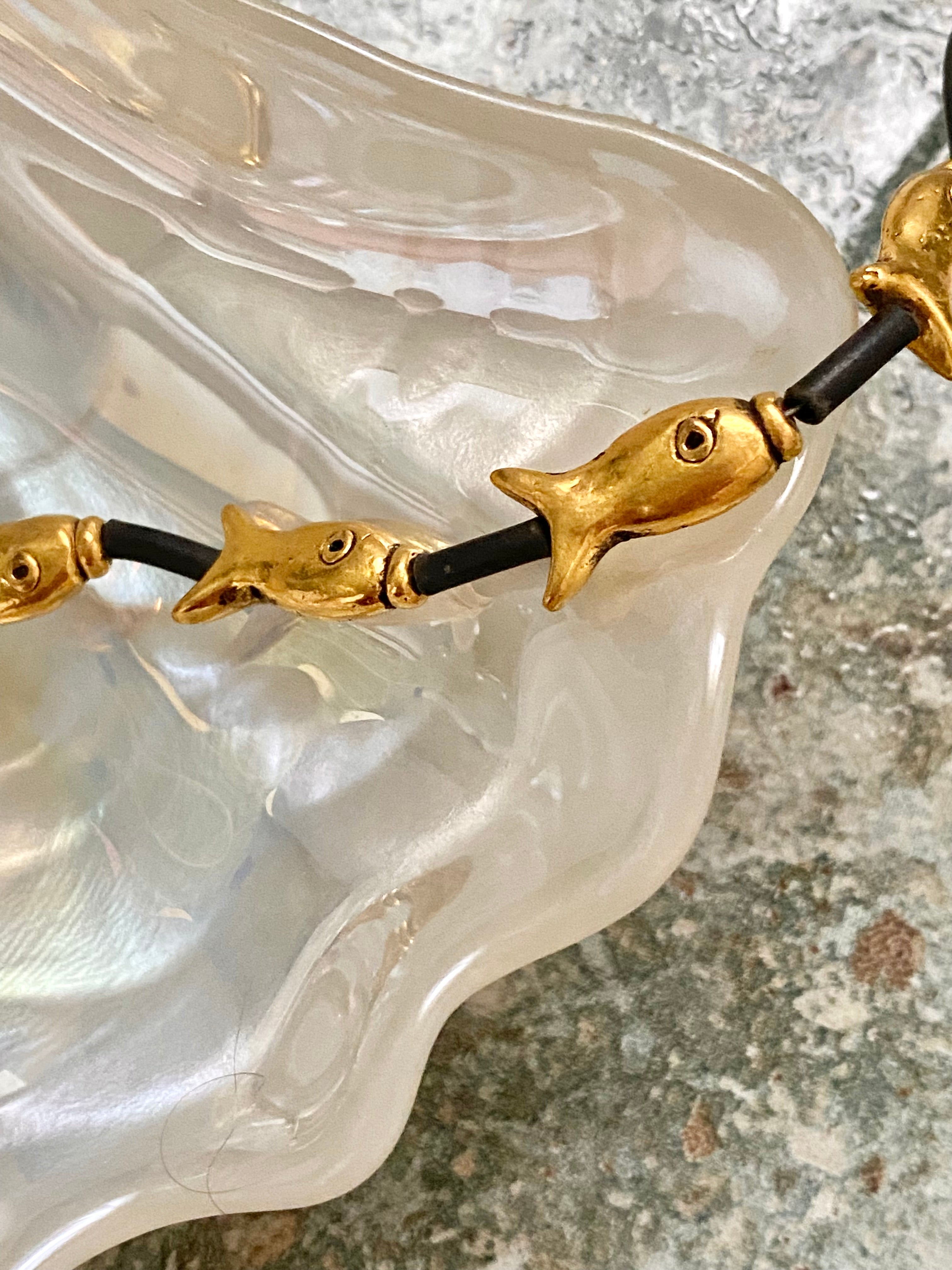 LAGUNA Collana girocollo con pesciolini