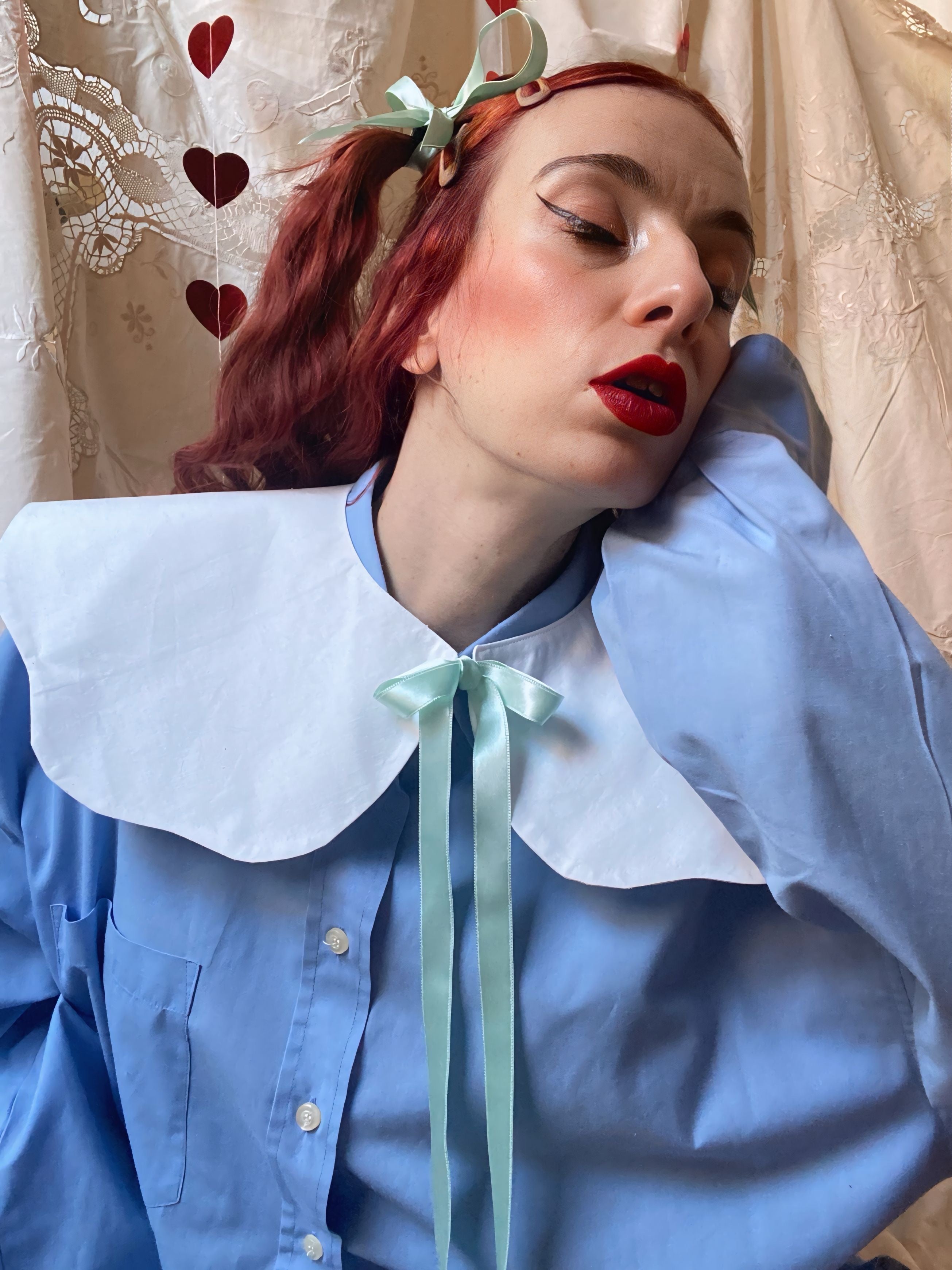 Maxi colletto Peter pan