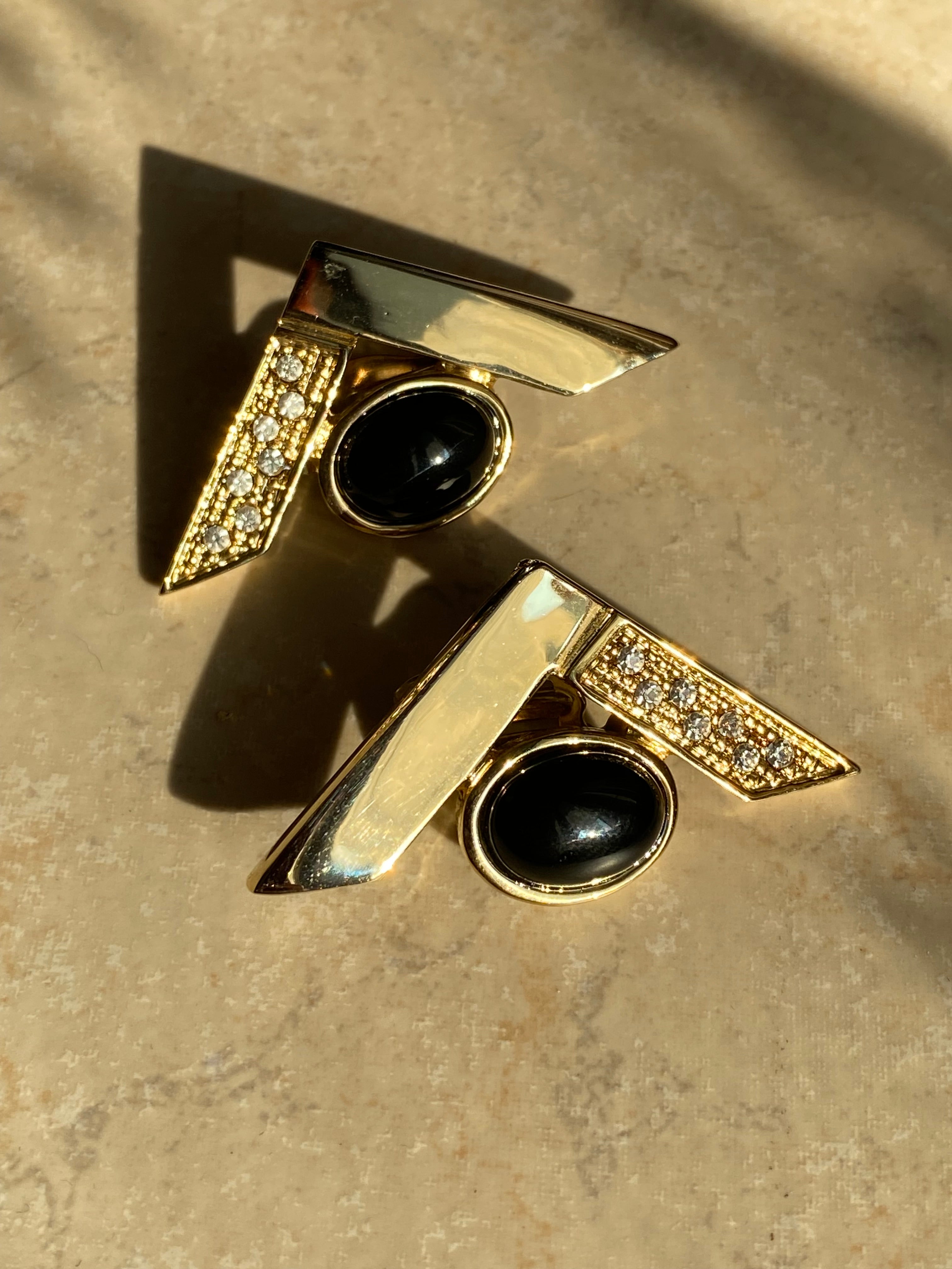 Orecchini triangolo a clip