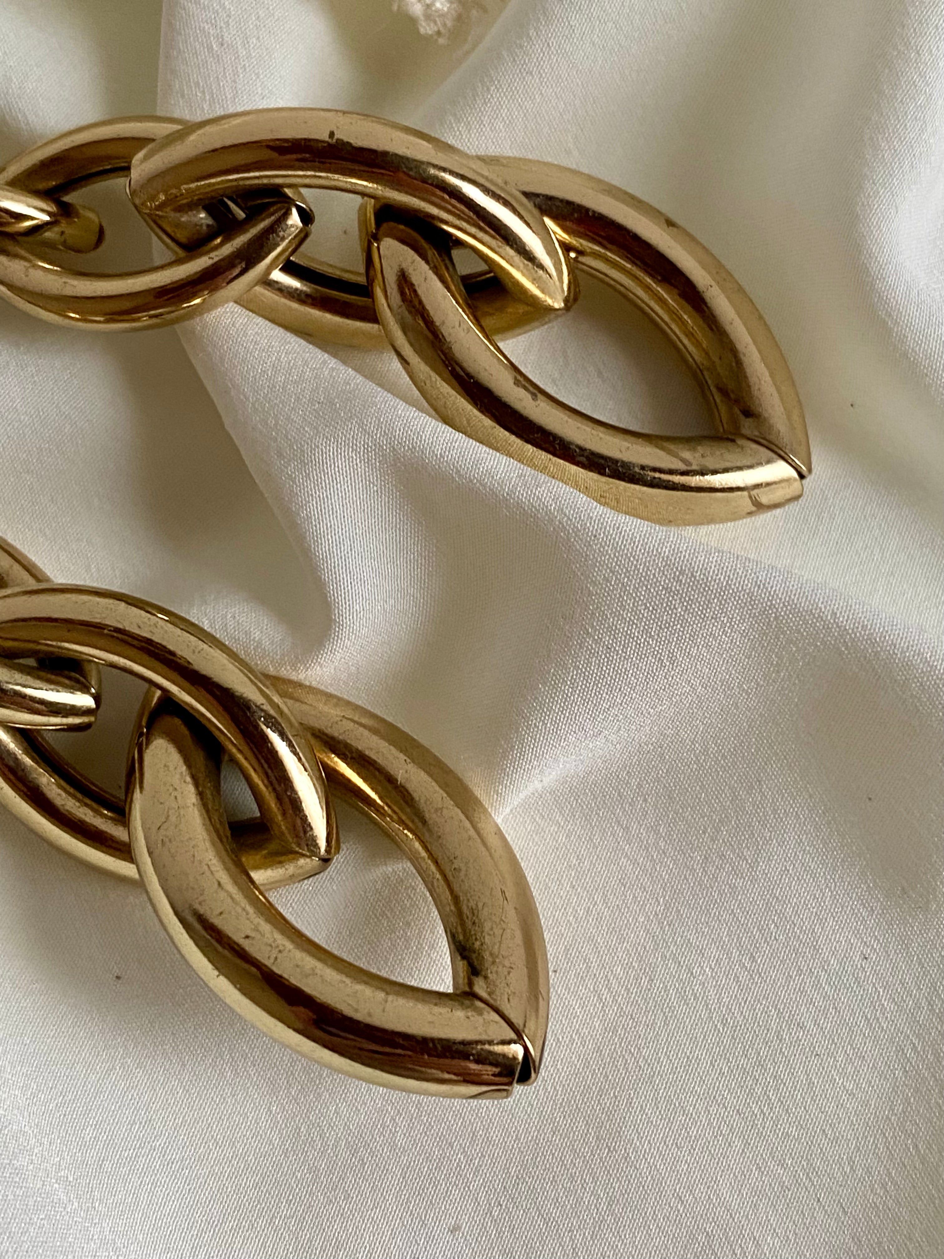 Boucles d'oreilles pendantes tressées