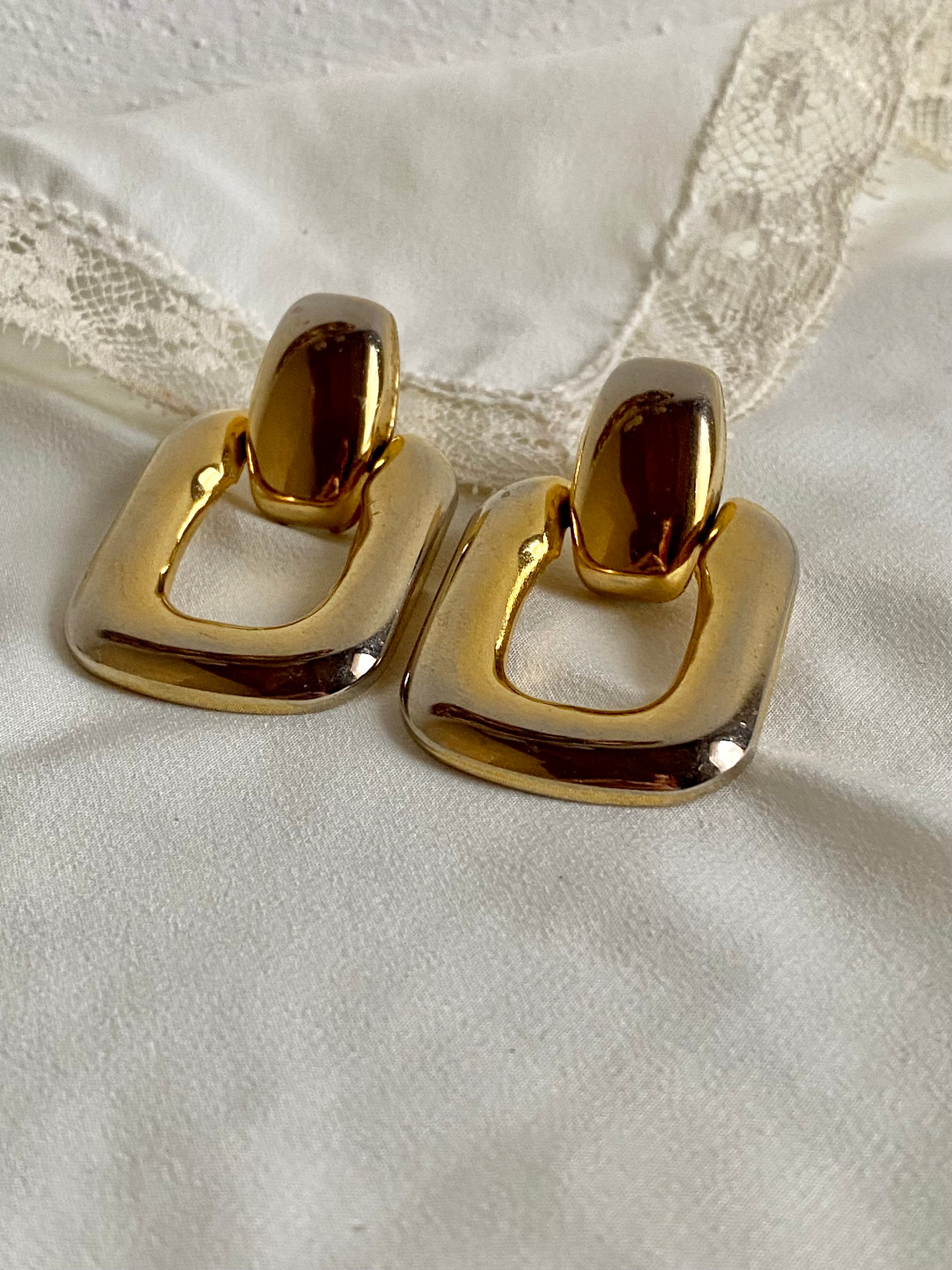 Photo de boucles d'oreilles