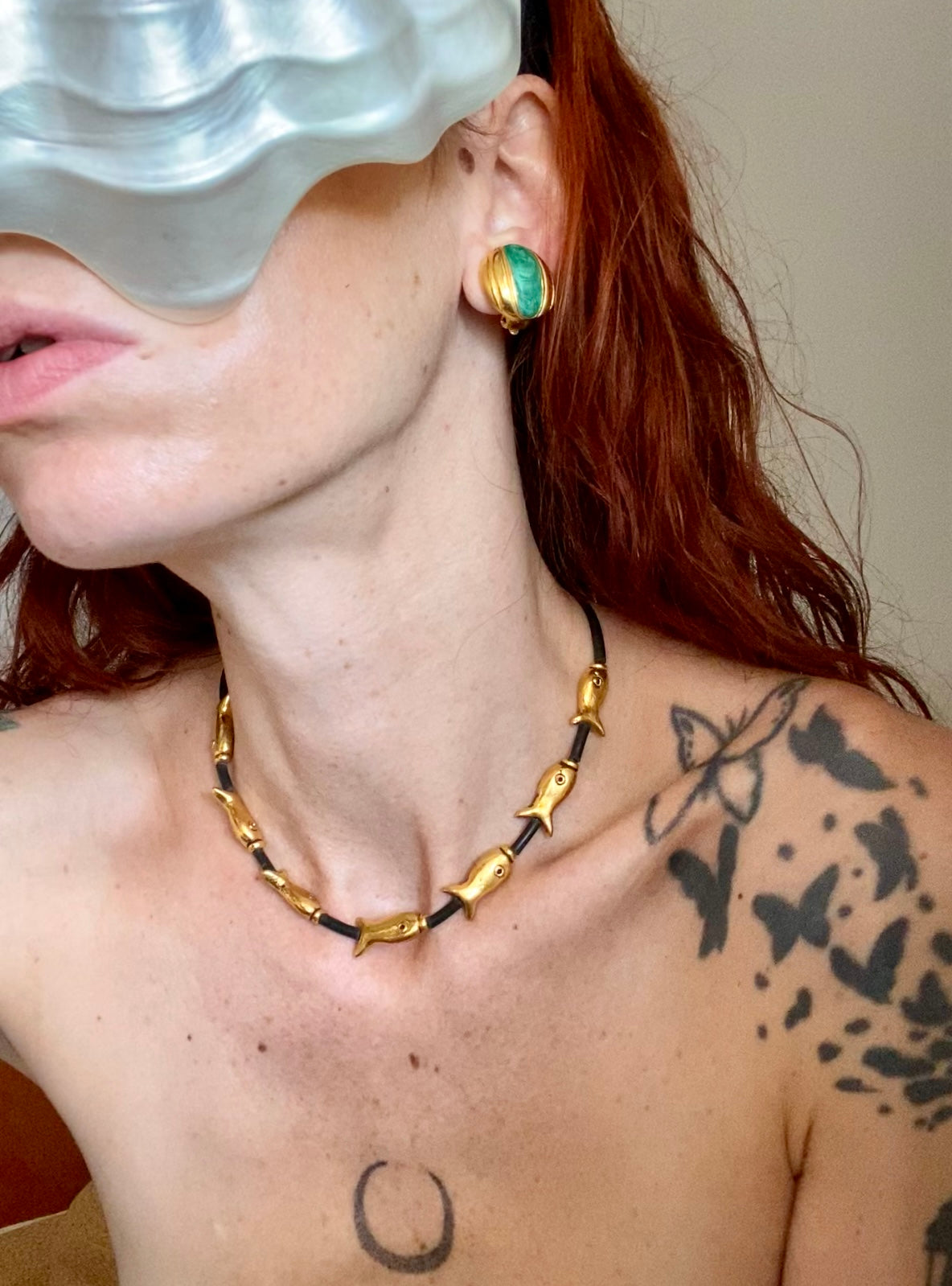 LAGUNA Collana girocollo con pesciolini