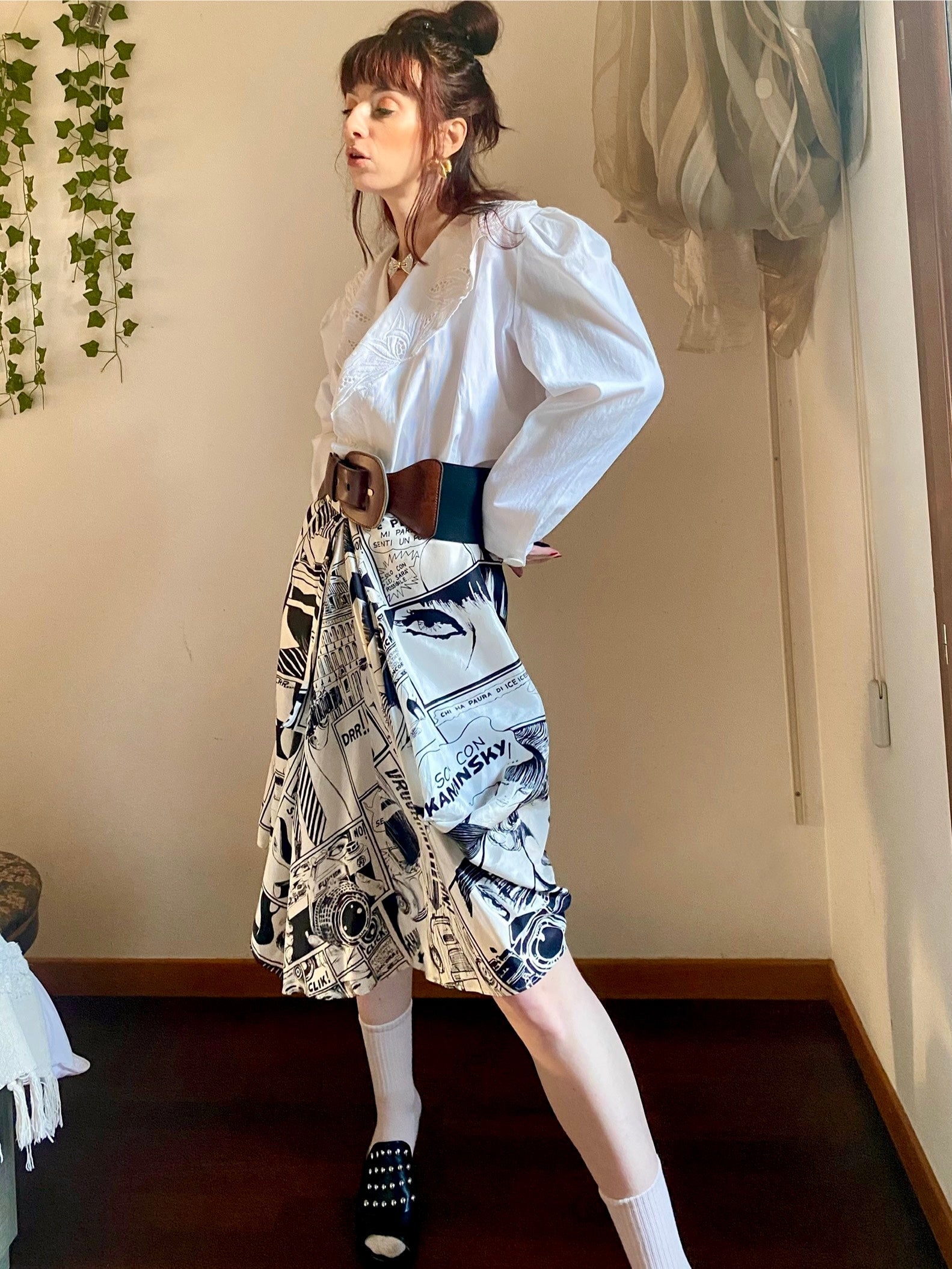 Gonna midi Valentina Guido Crepax by Iceberg