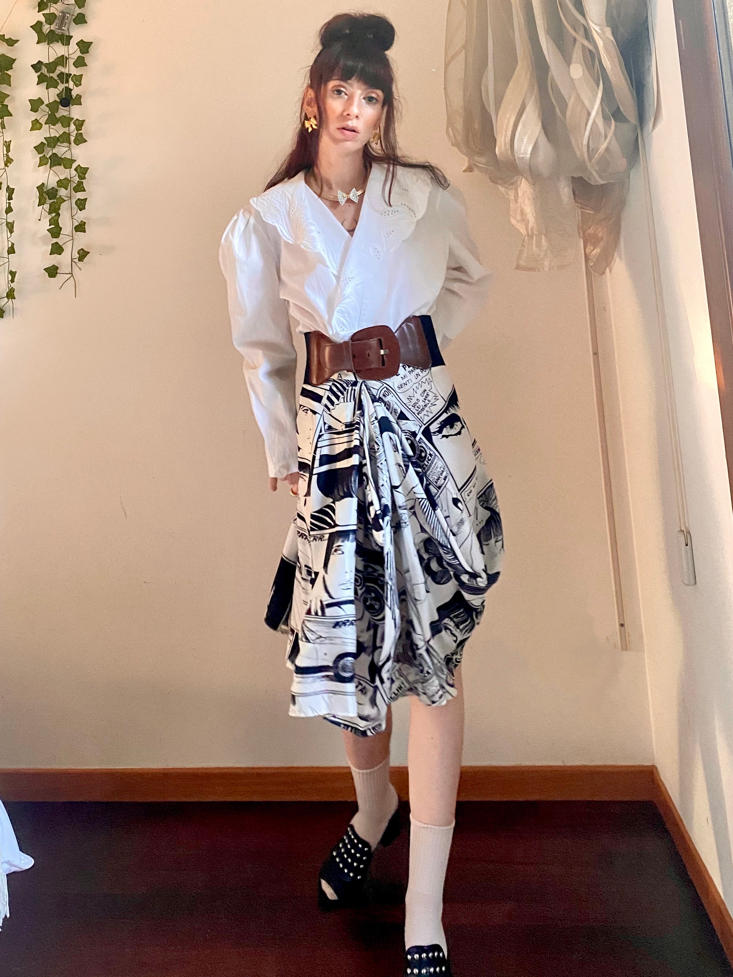 Gonna midi Valentina Guido Crepax by Iceberg