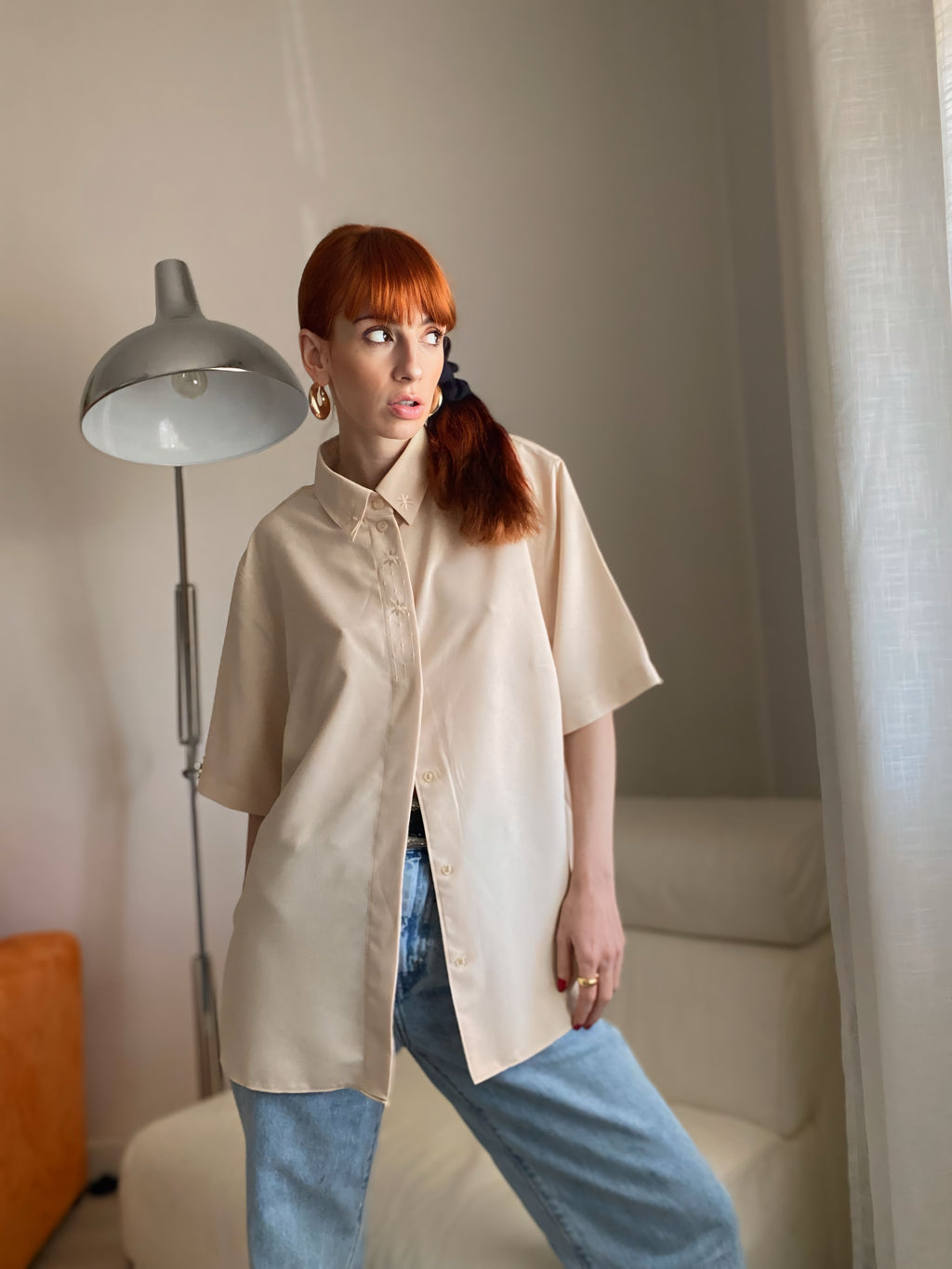 Camicia sabbia