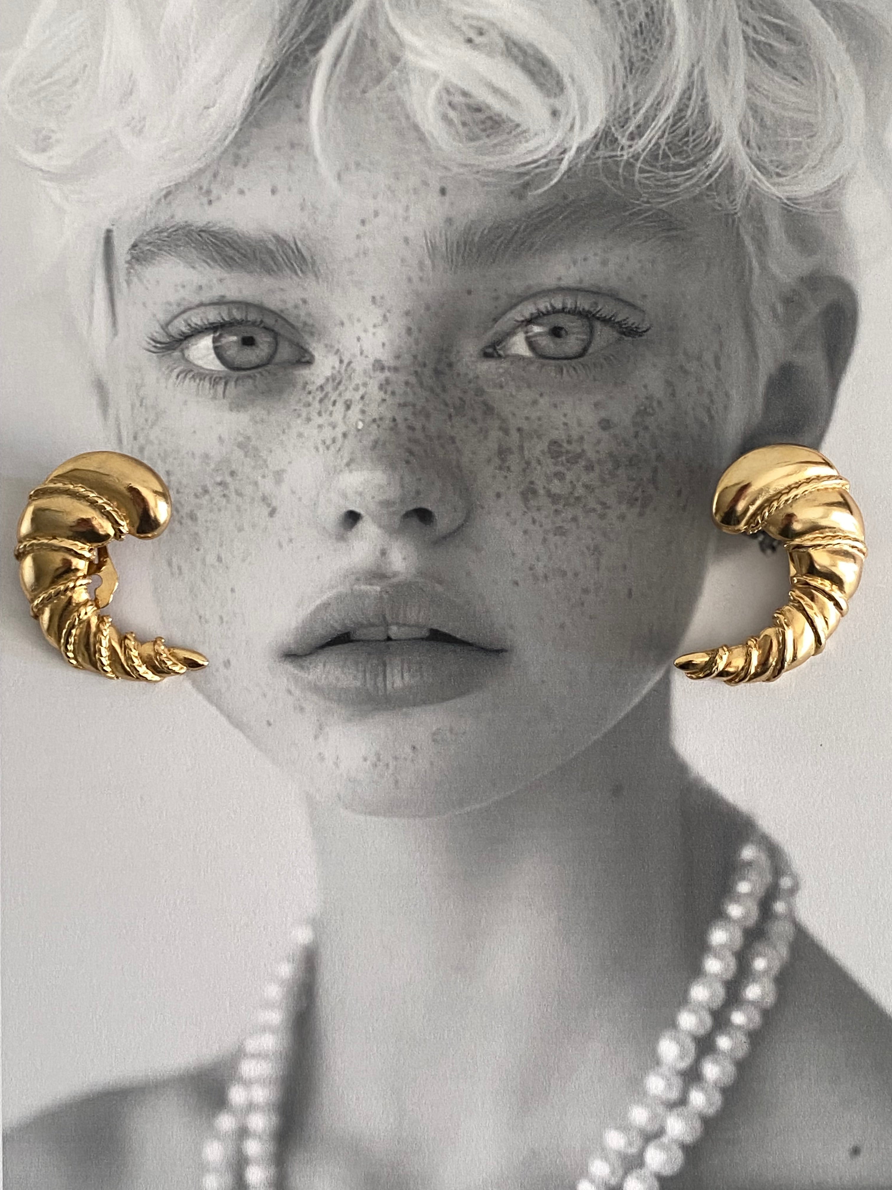 Nereide orecchini a clip a conchiglia by P&M Paris