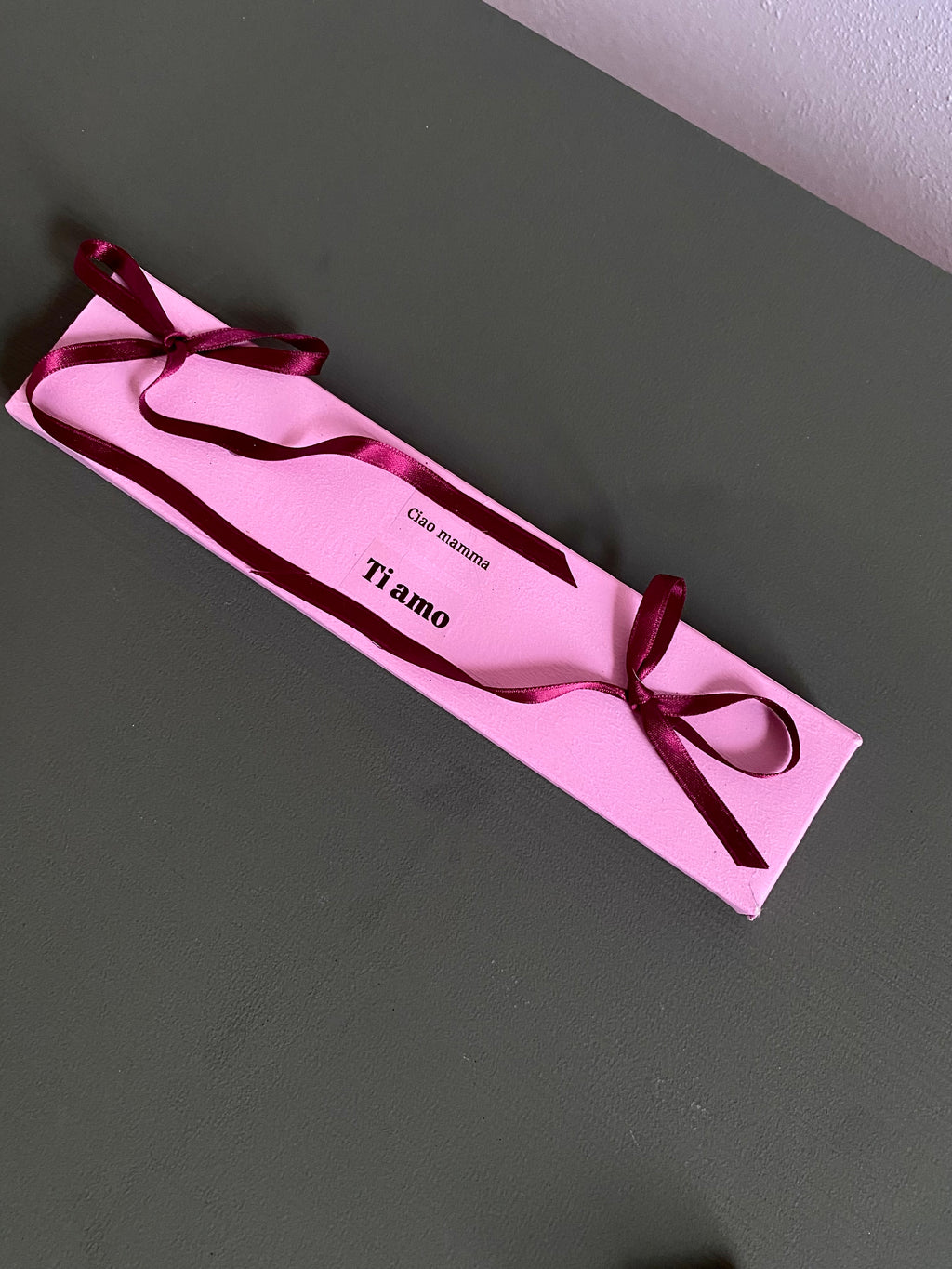 CIAO MAMMA box incenso rosa