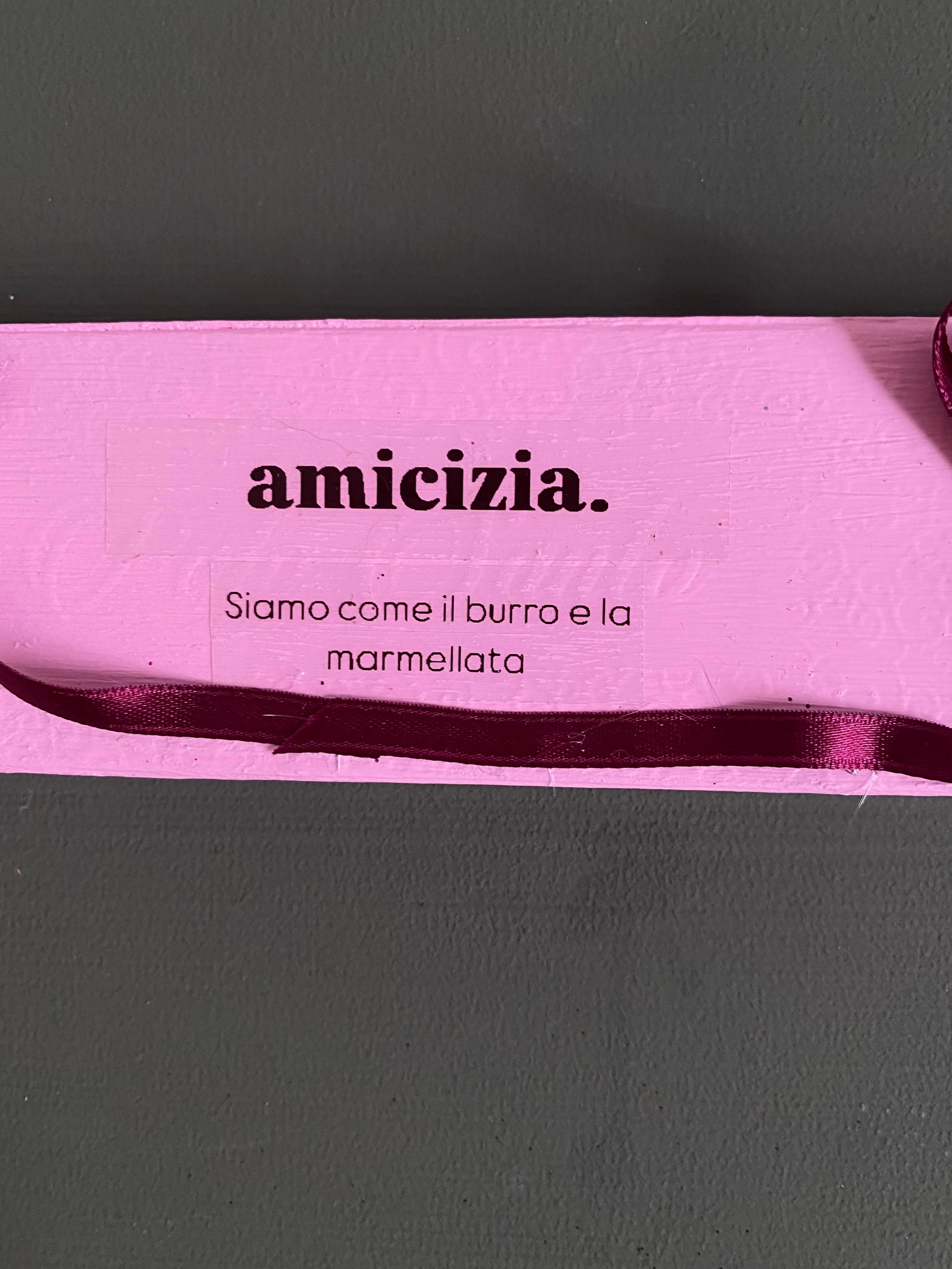 AMICIZIA box incenso rosa