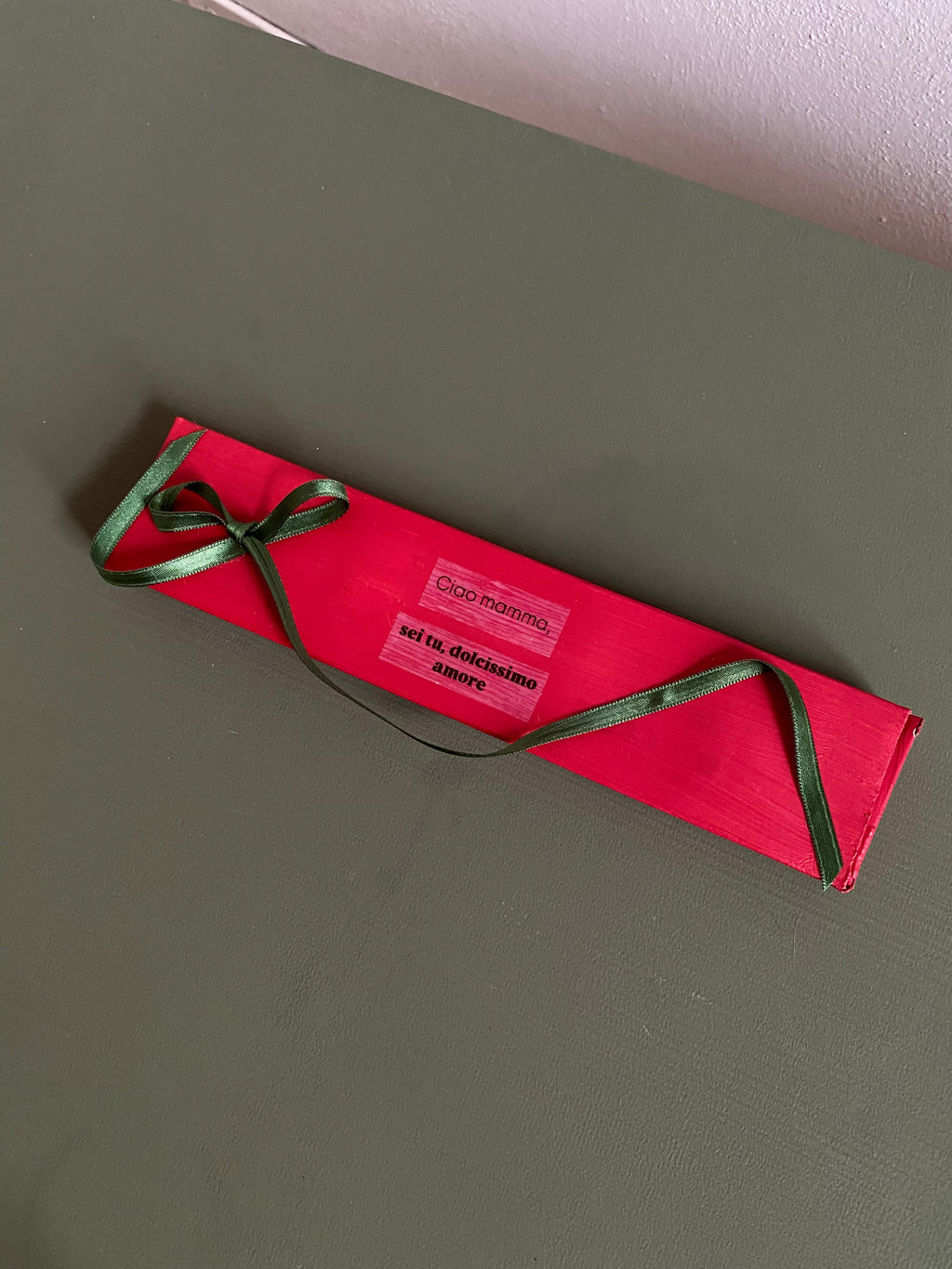 CIAO MAMMA box incenso rosso