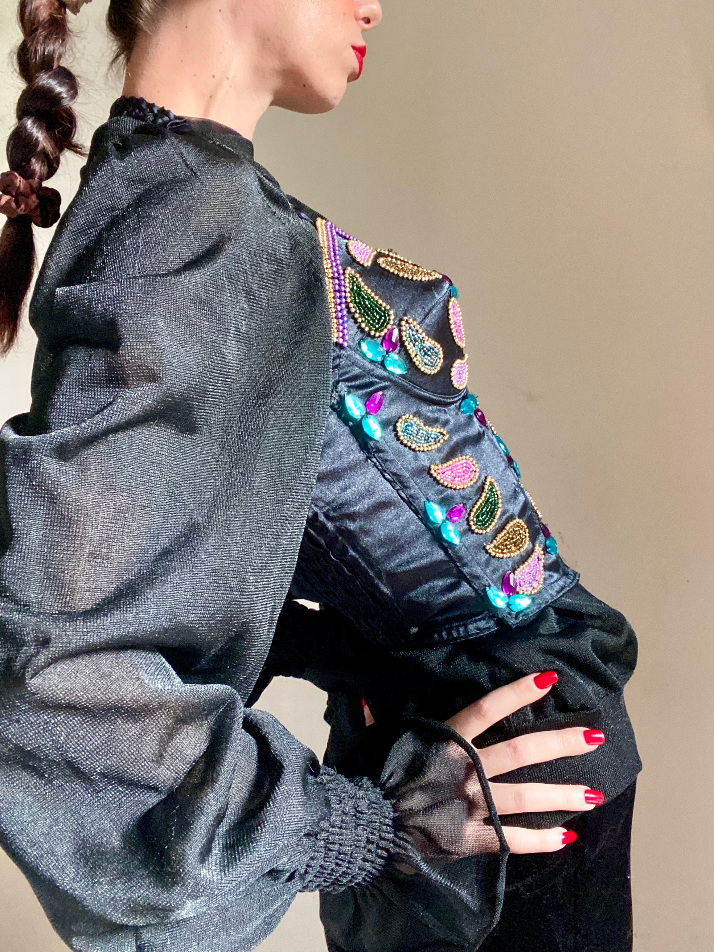 Corset balle avec pierres