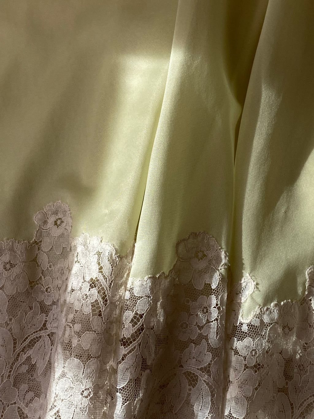 Baby doll lime con pizzo