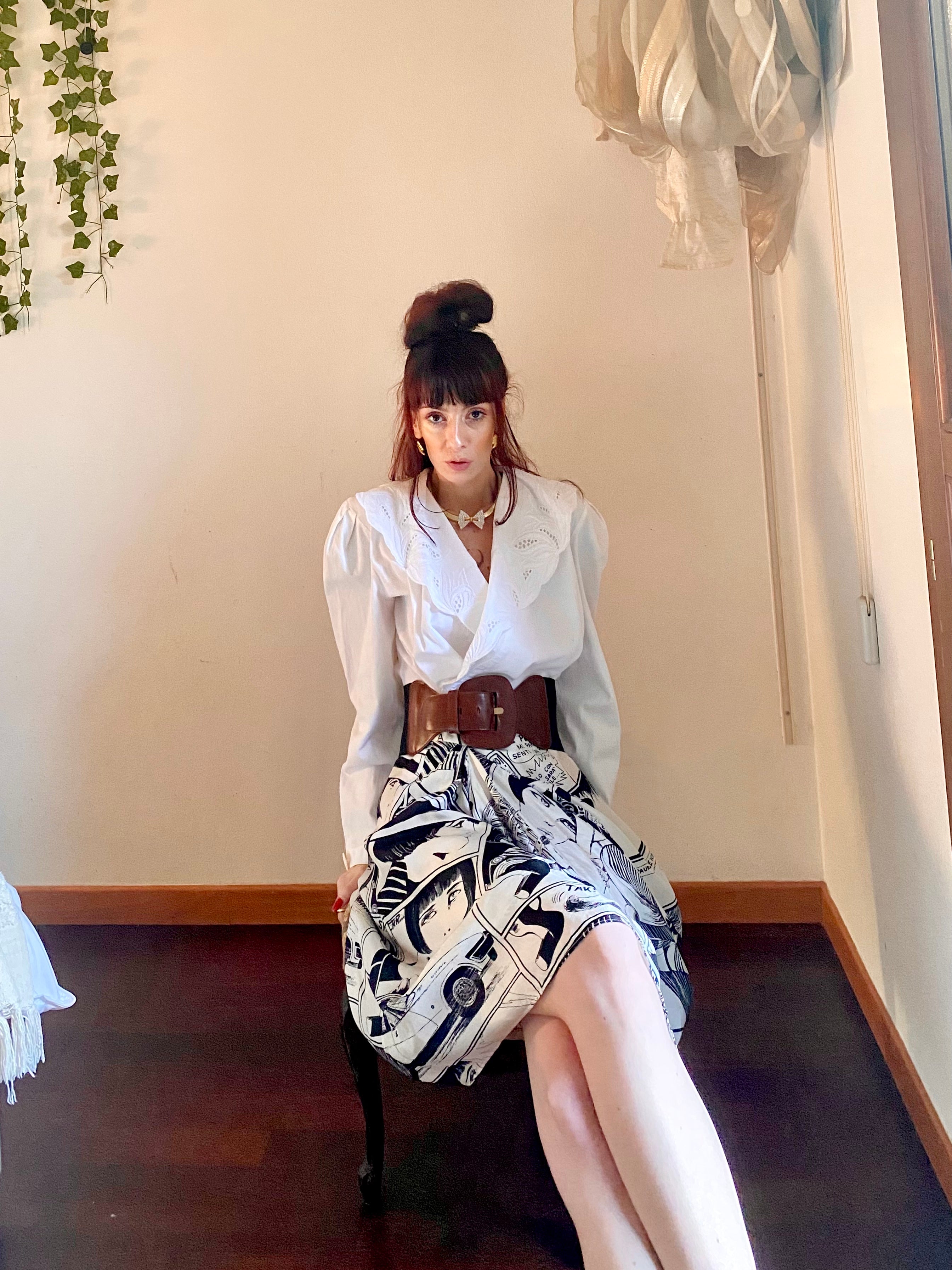 Gonna midi Valentina Guido Crepax by Iceberg