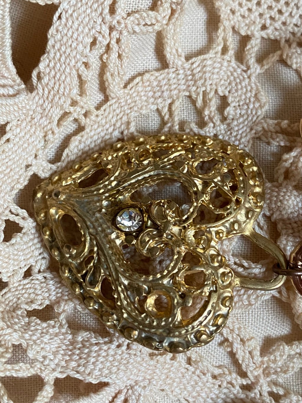 Cupido collana con cuori