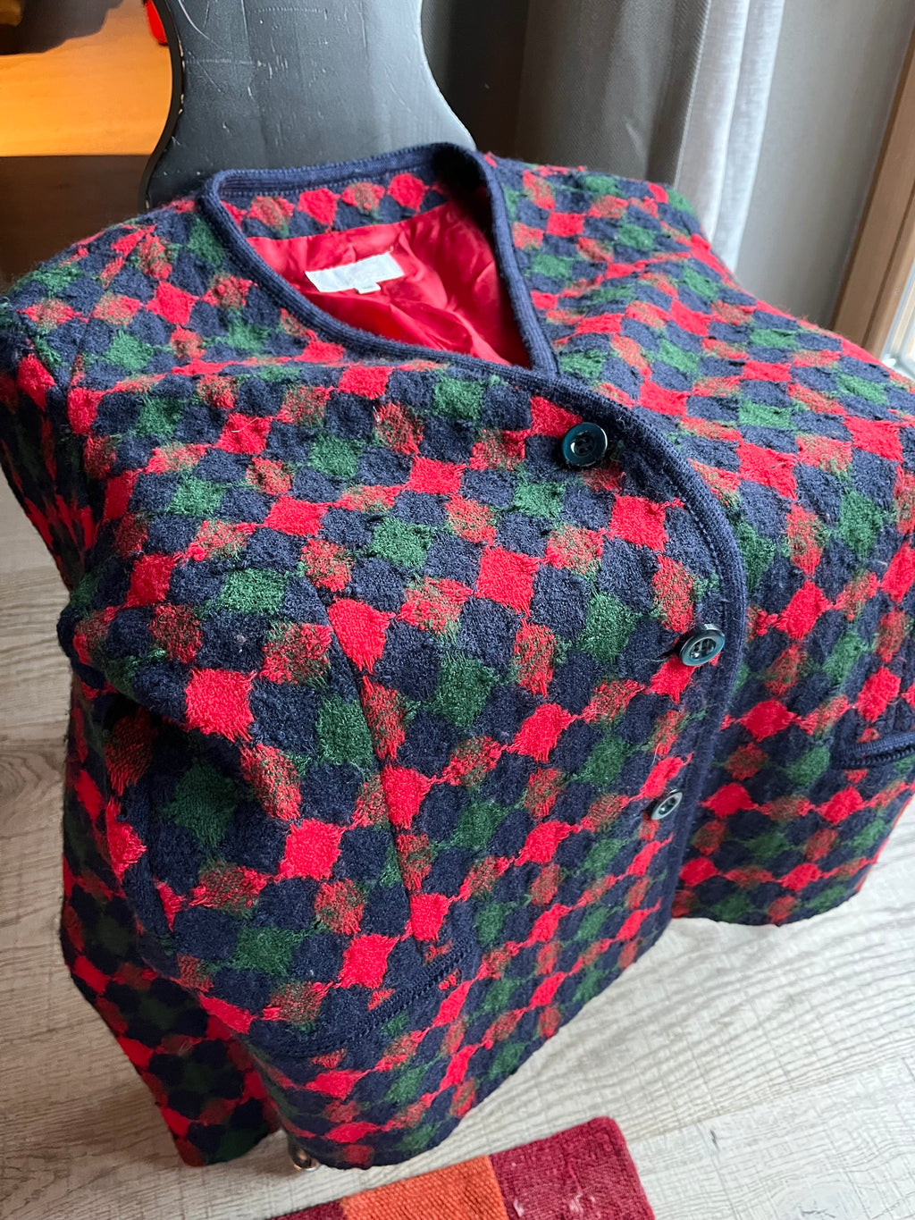 Cardigan rombi