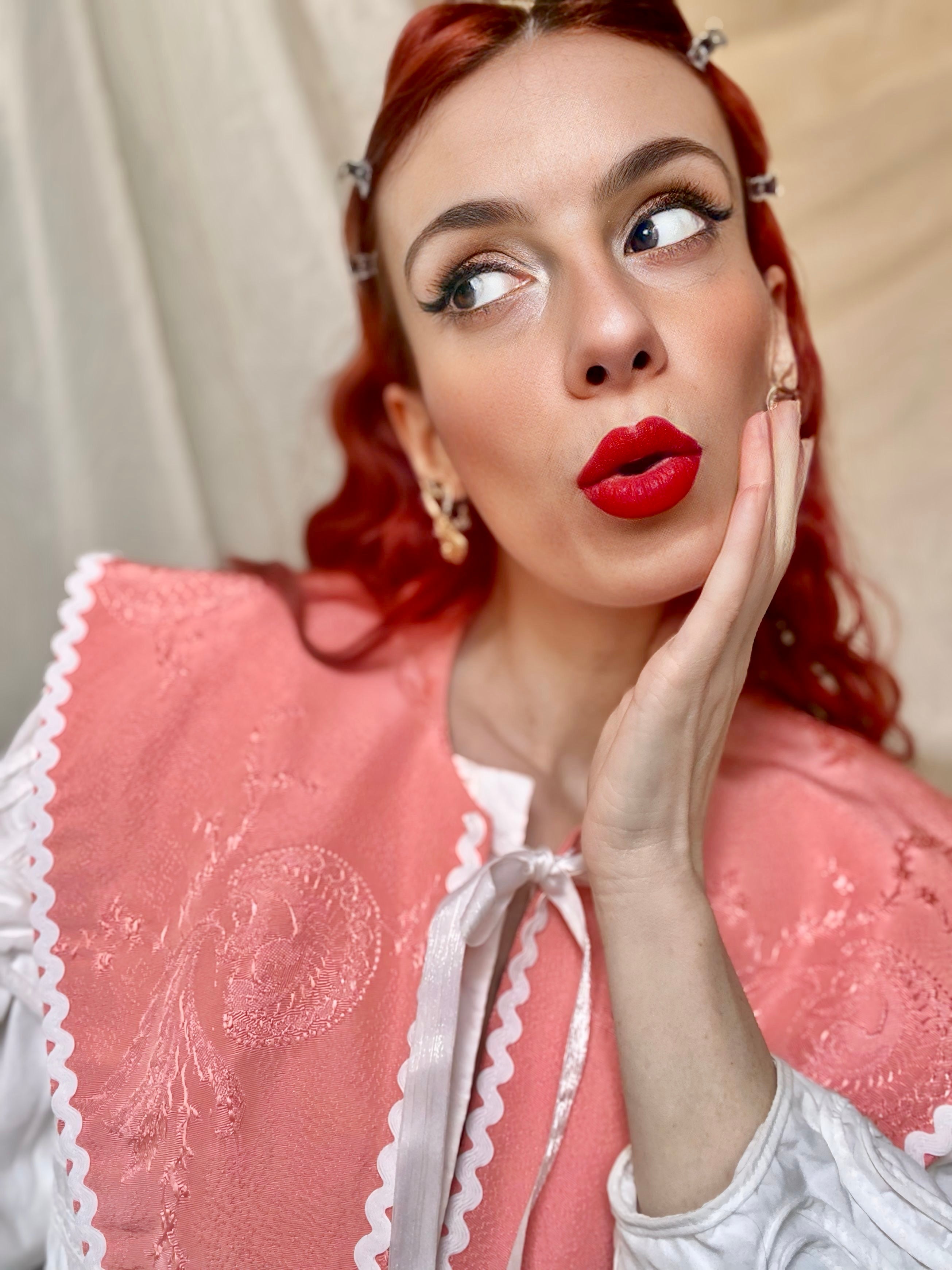 Collier marinara saumon maxi pointu