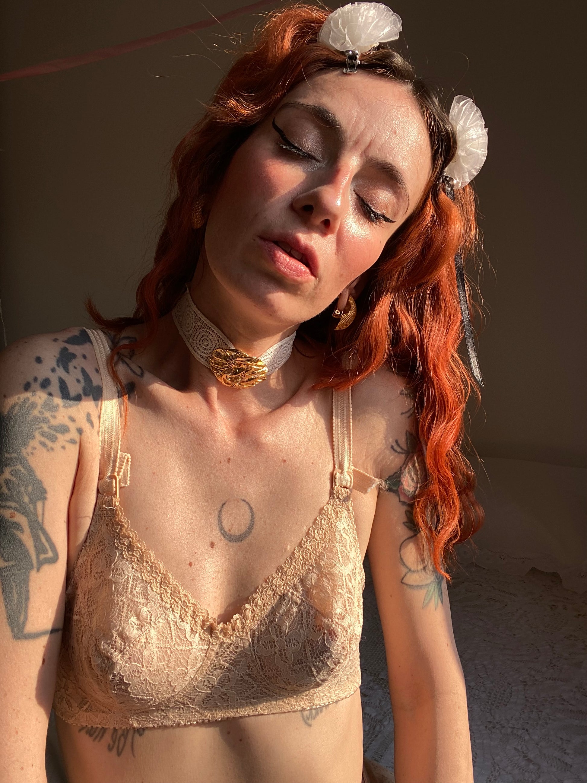 Reggiseno cipria